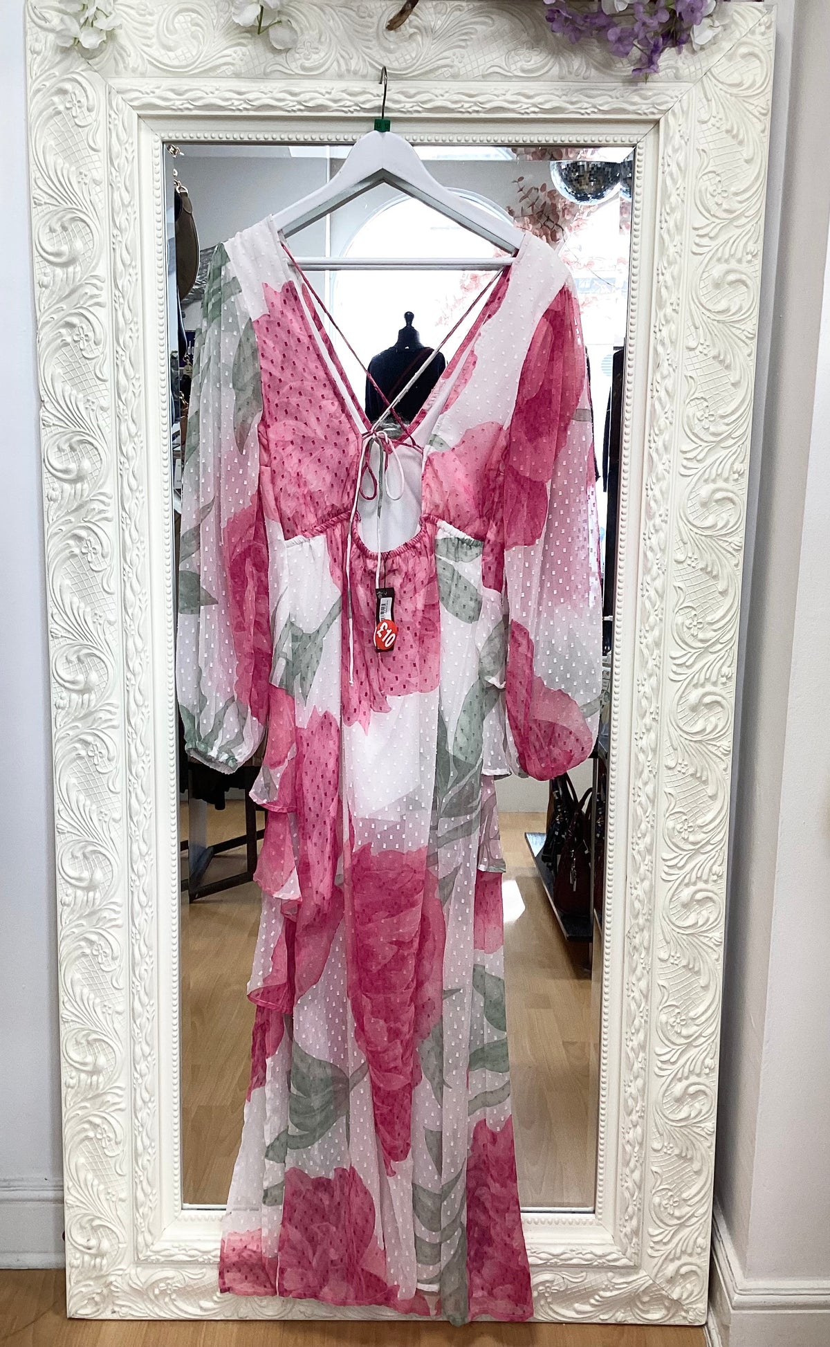 BOOHOO floral maxi dress
