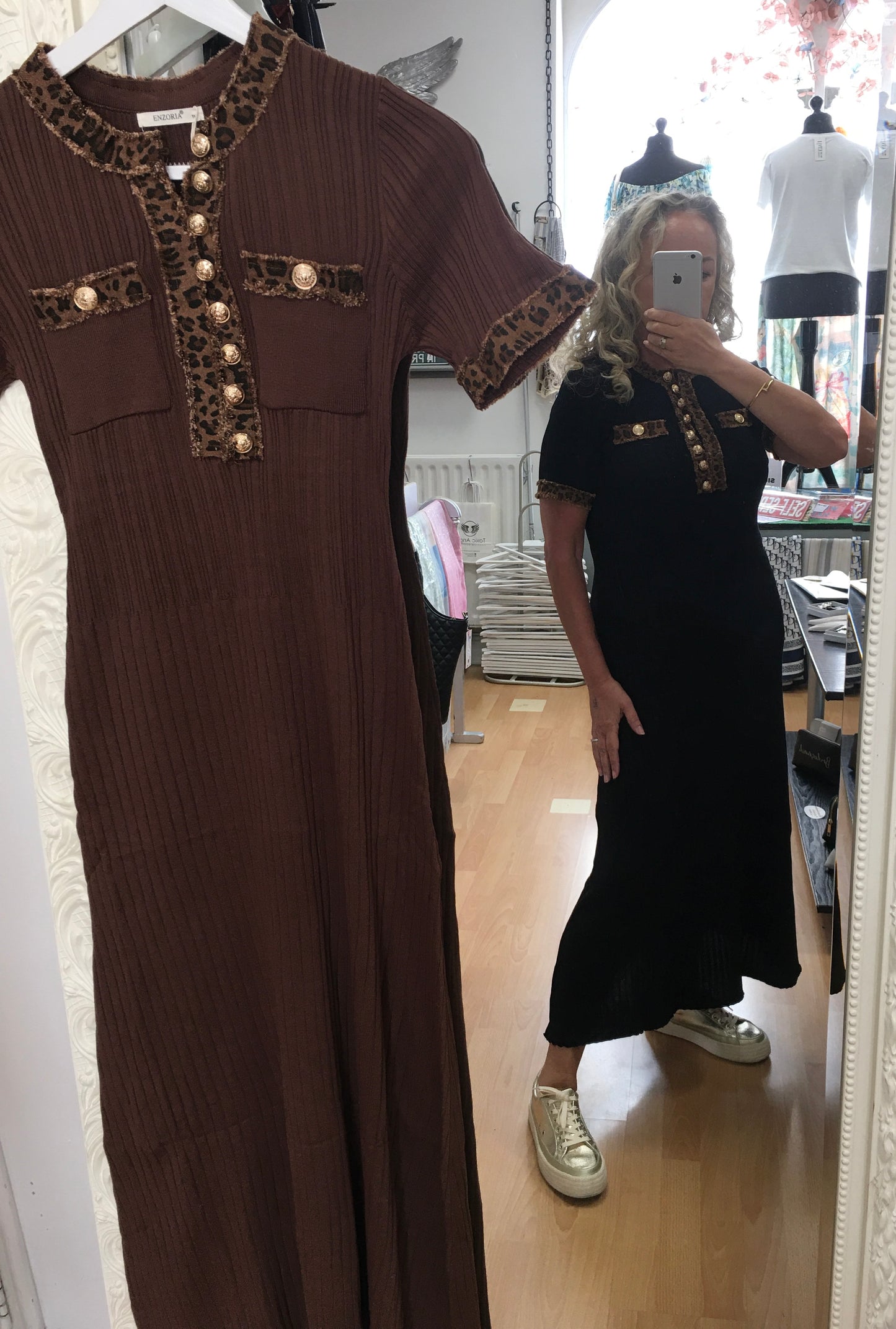 Jasmine knitted dress