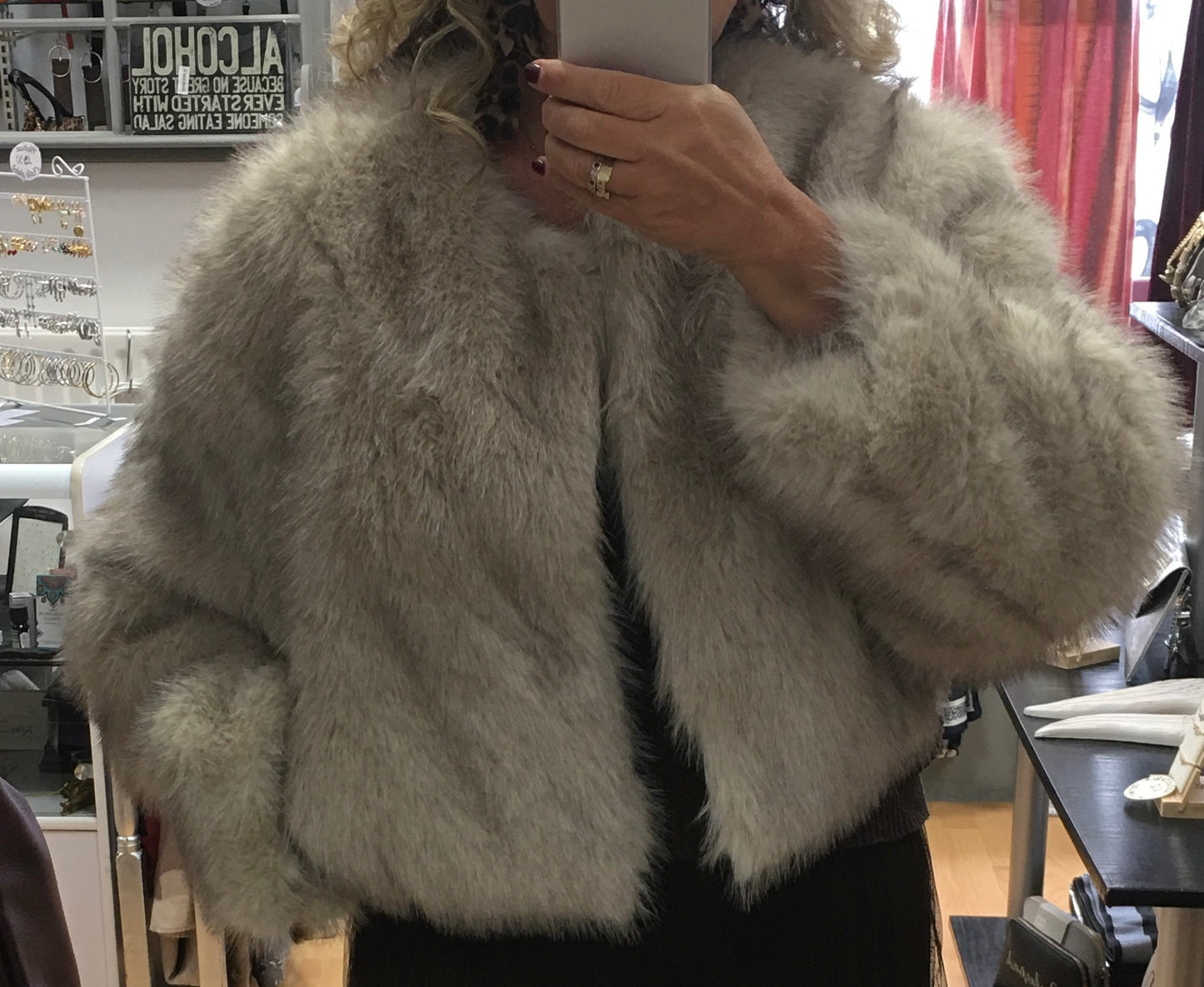 Fifi faux fur jacket