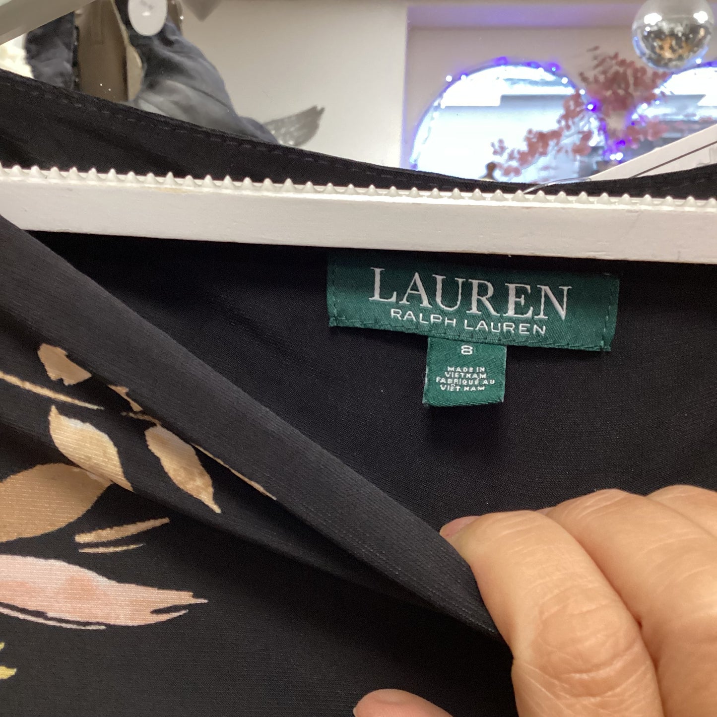 5 R Lauren Pattern dress