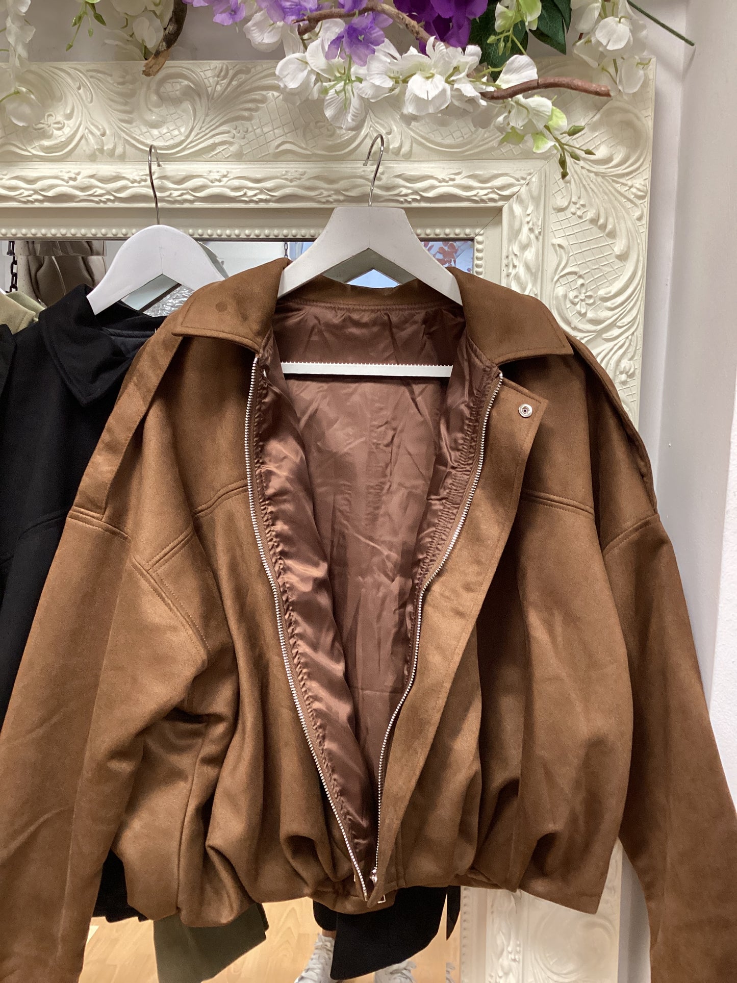 Maeve suedette jacket