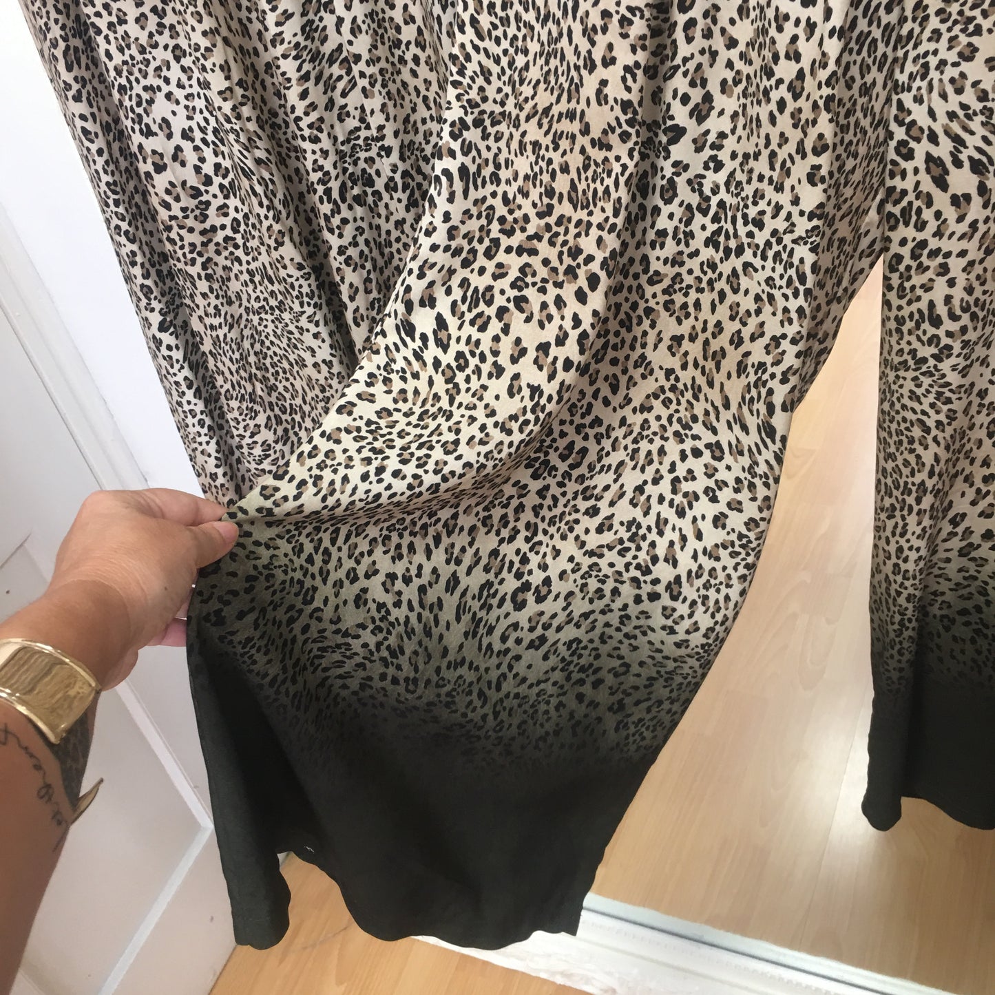 Rio leopard ombre trouser