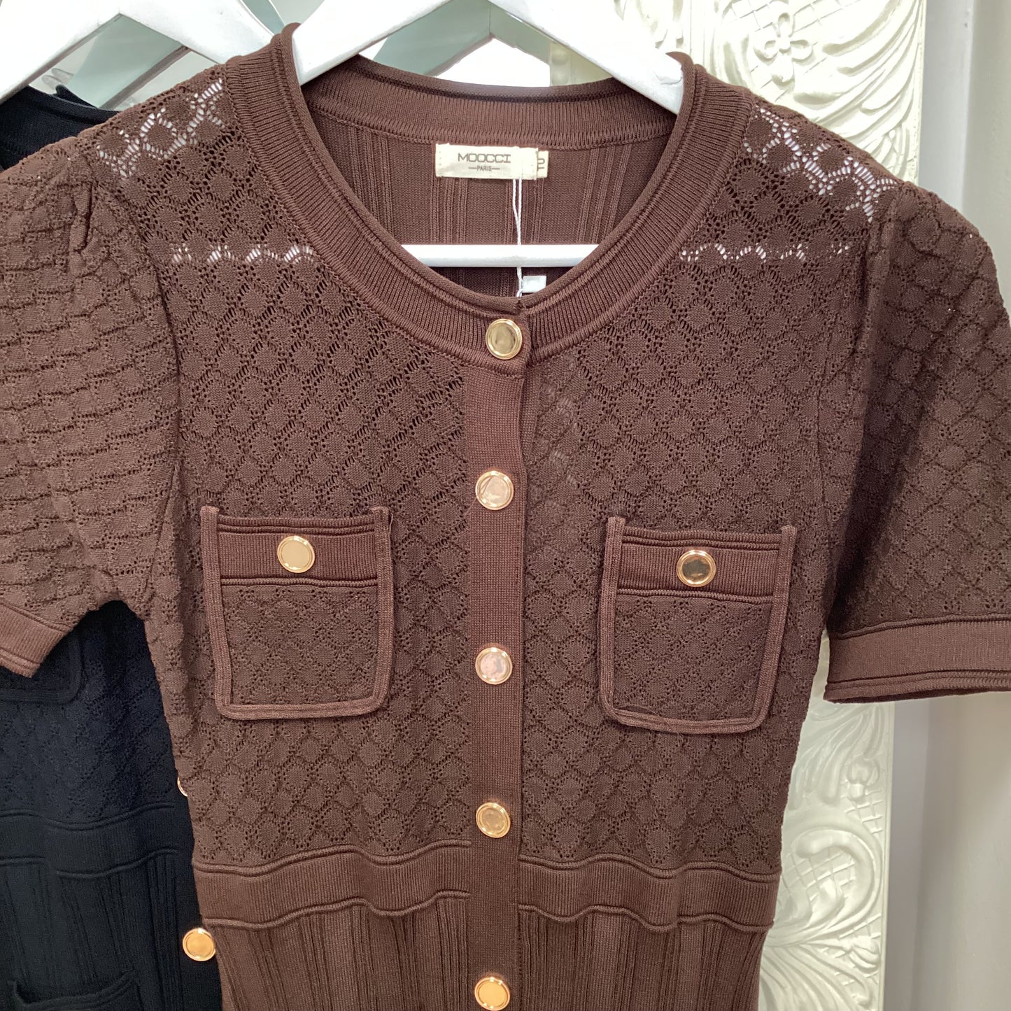 Autumn knitted dress