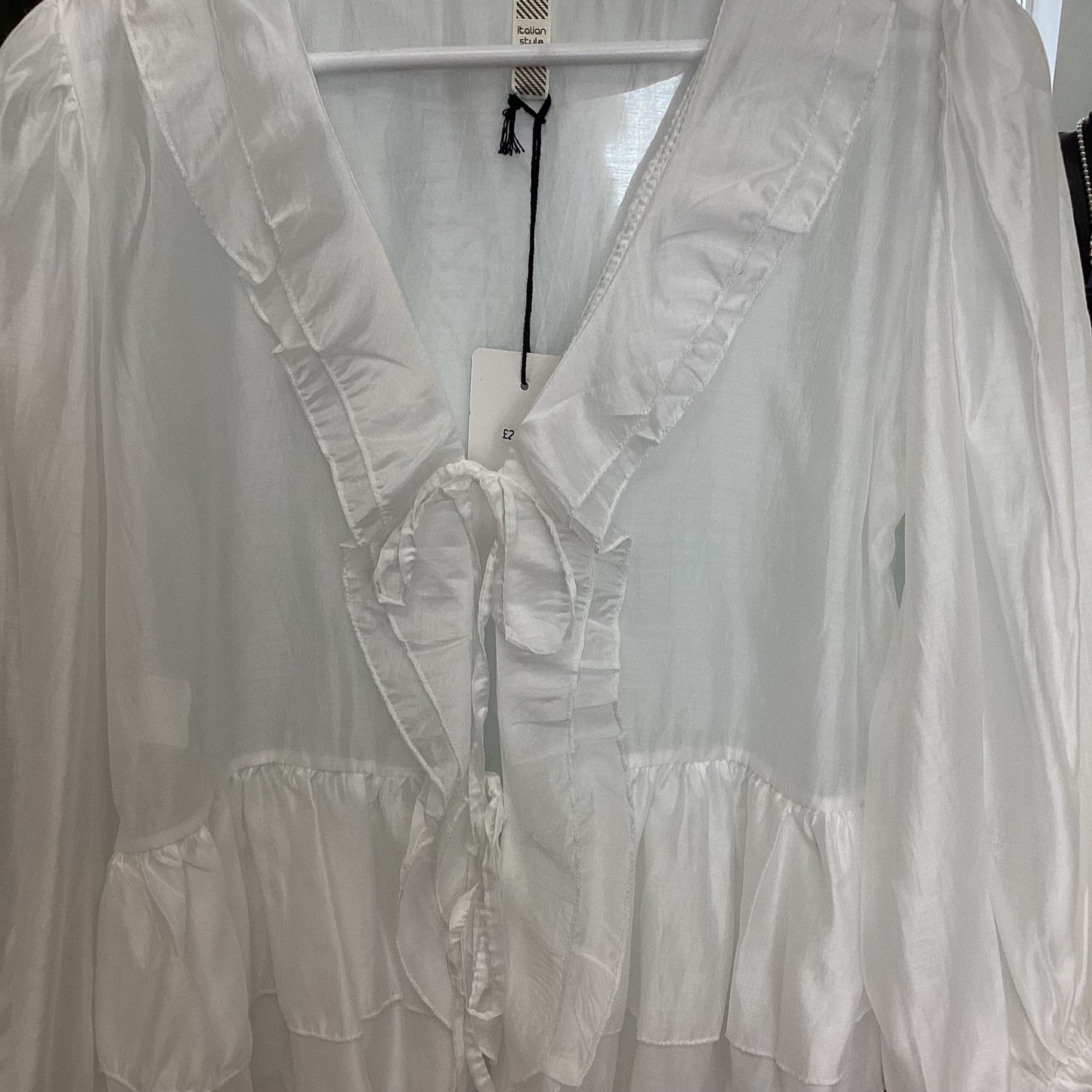 Whitney tie shirt