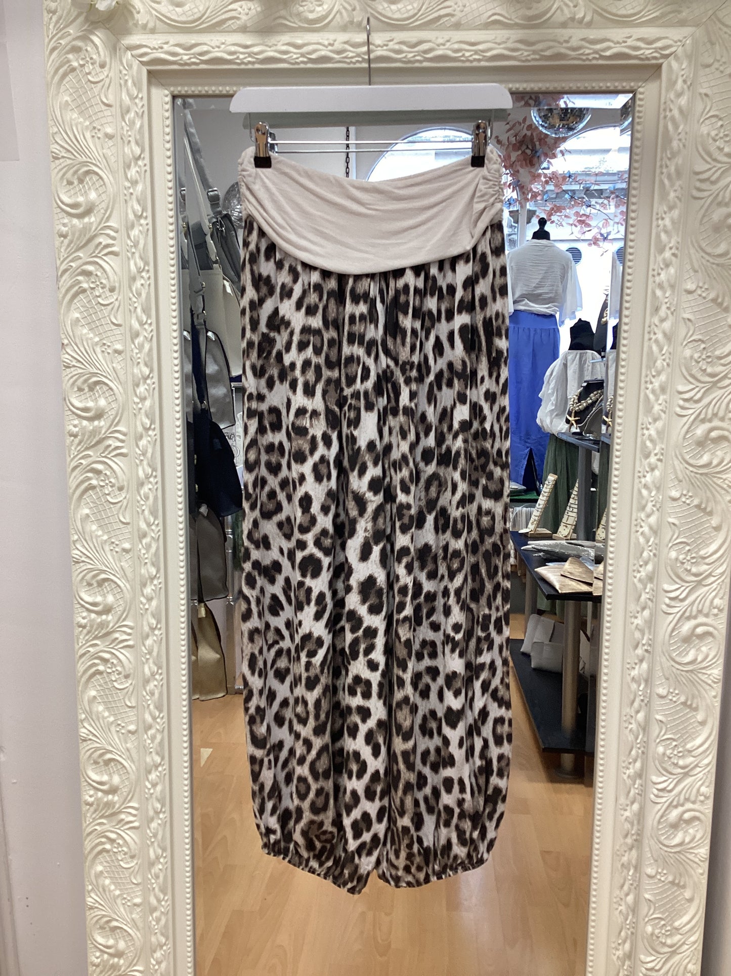 Hallie harem trousers