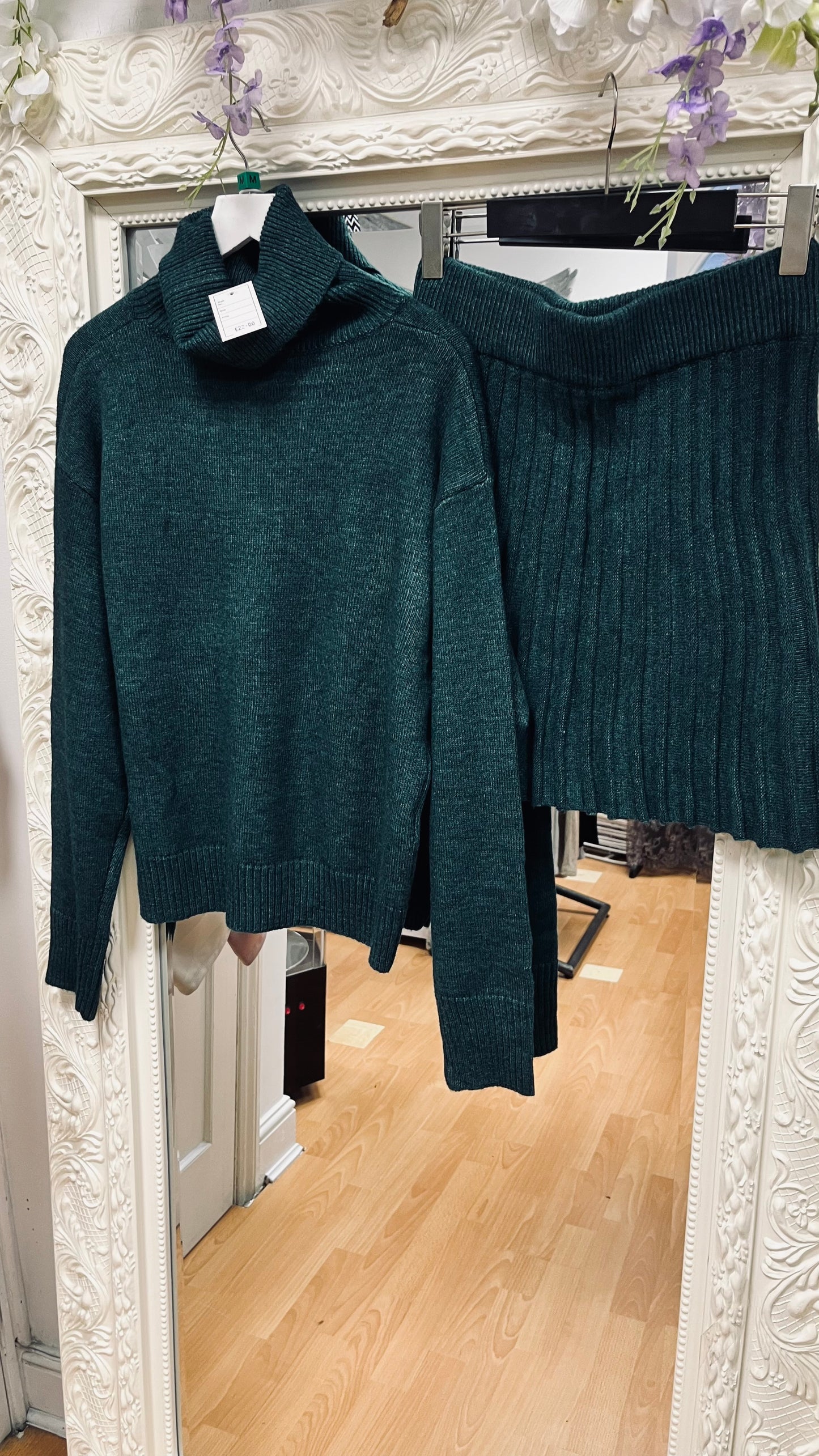 Effie Pleated Skirt Set