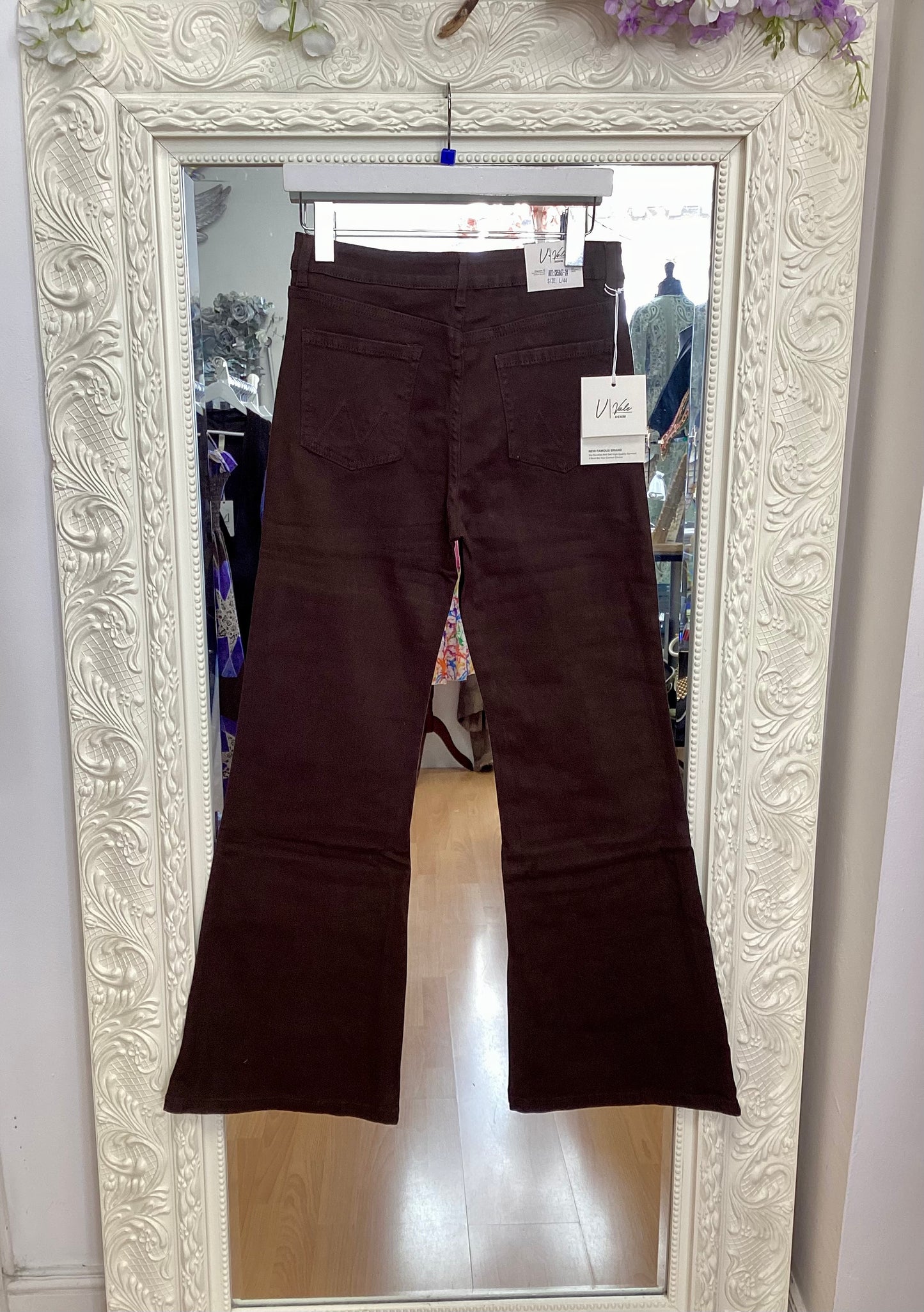 Marilyn wide bootcut jeans