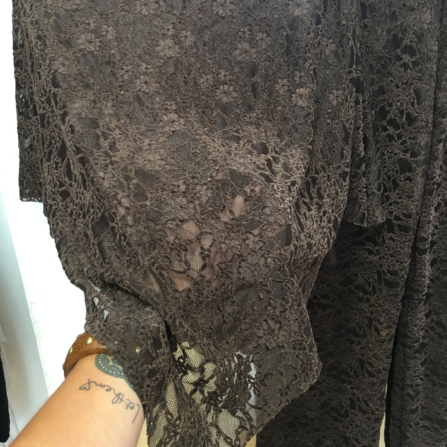 Marlow rich chocolate lace co ord