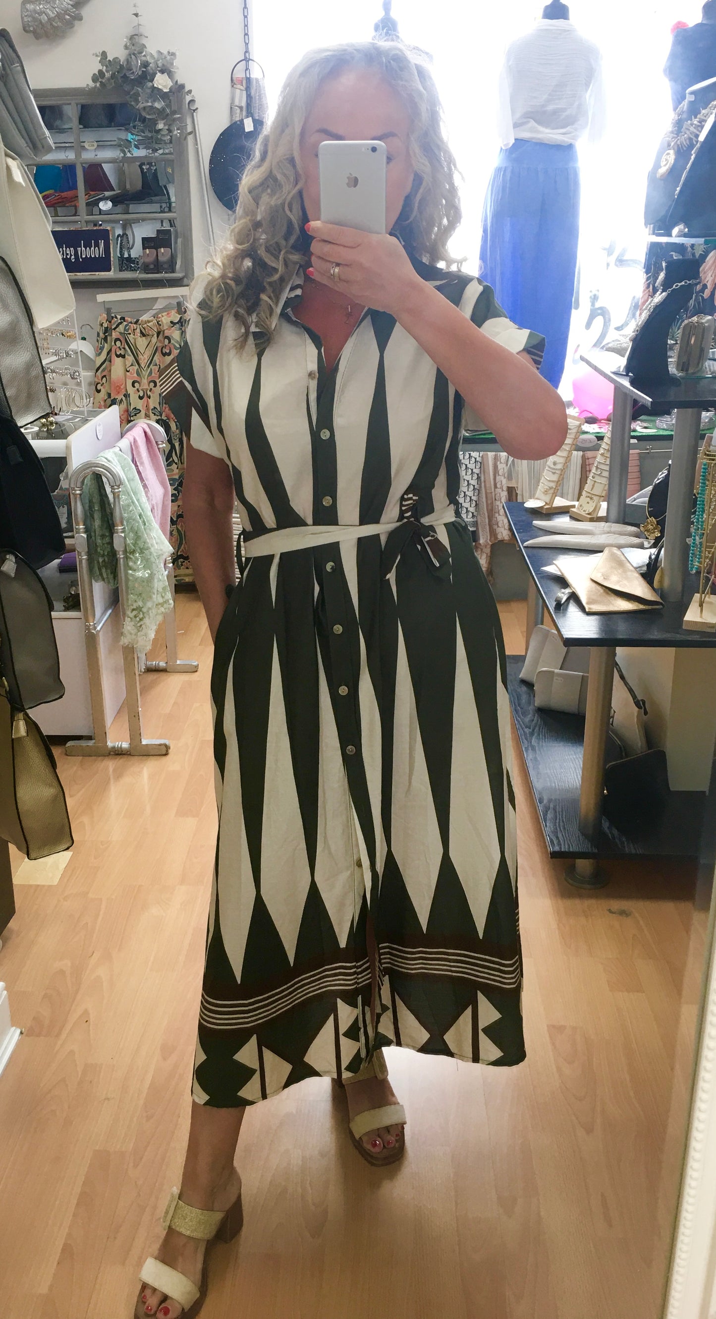 Scarlett belted dress