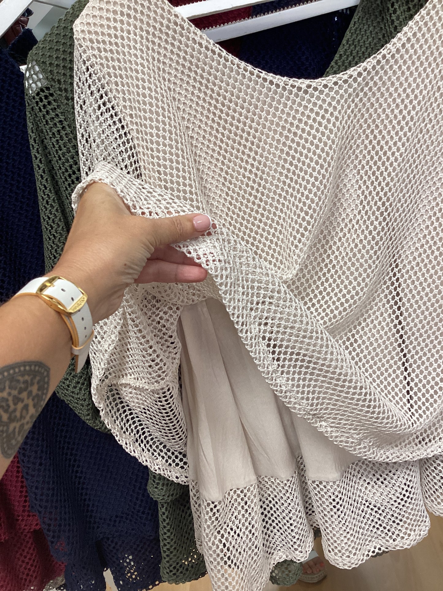 Betsy mesh top