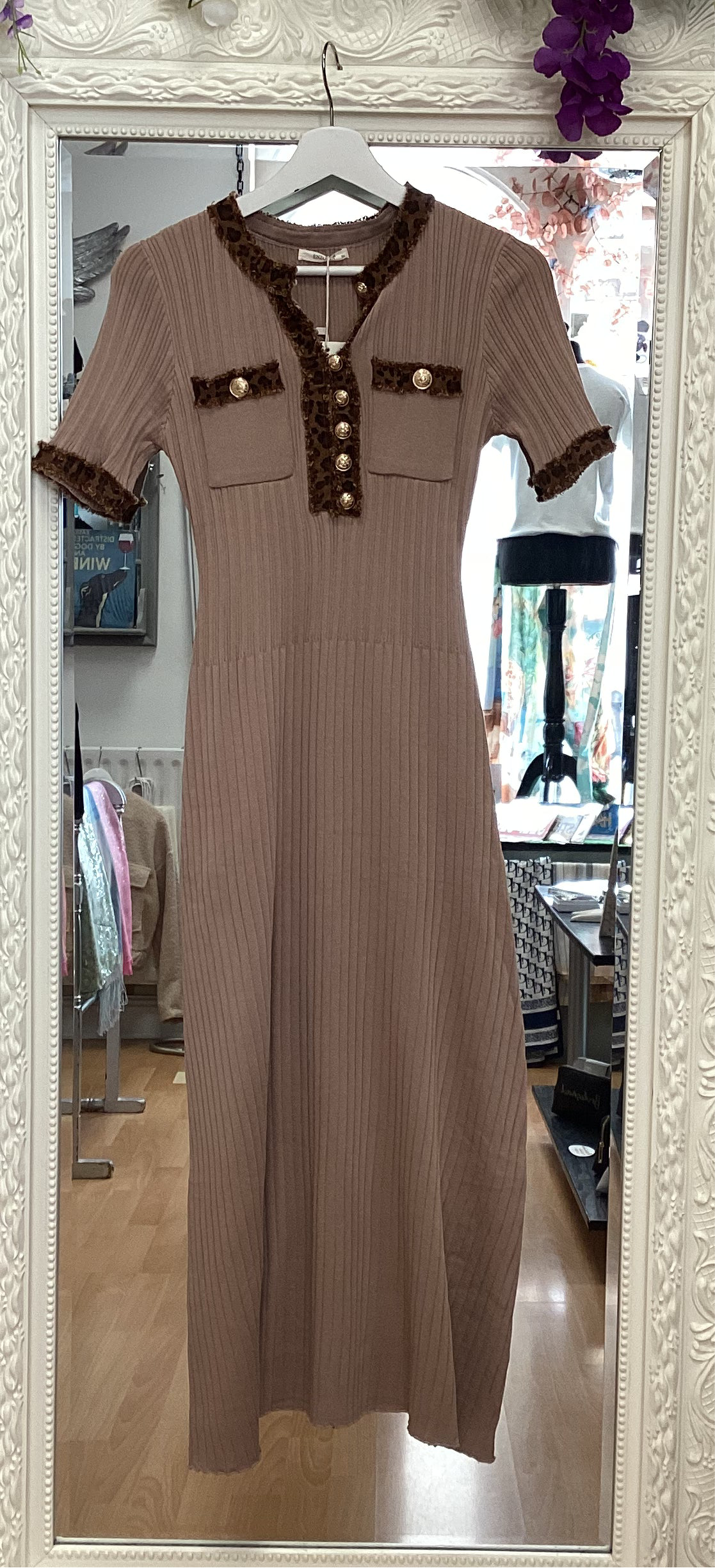 Jasmine knitted dress