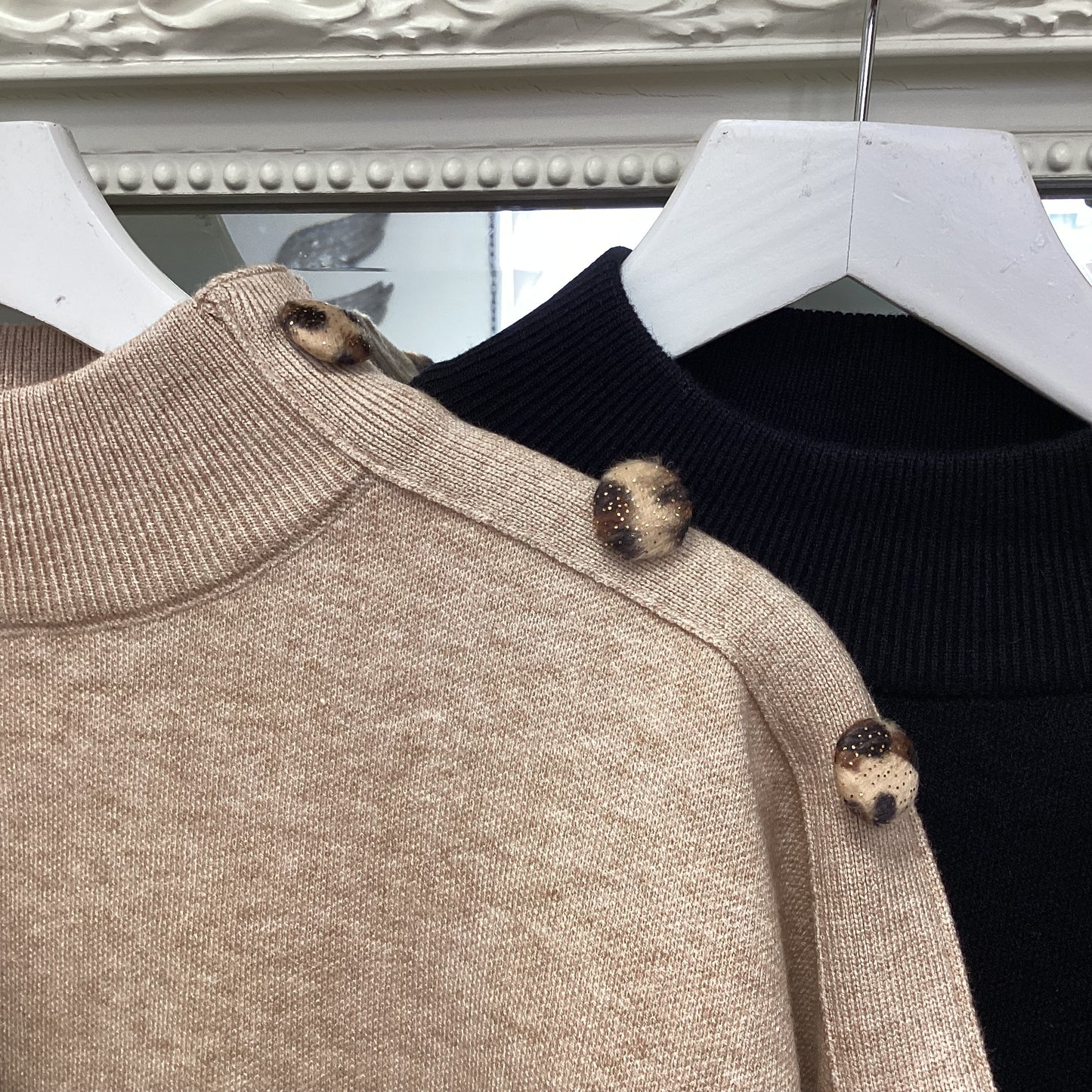 Danielle leopard jumper