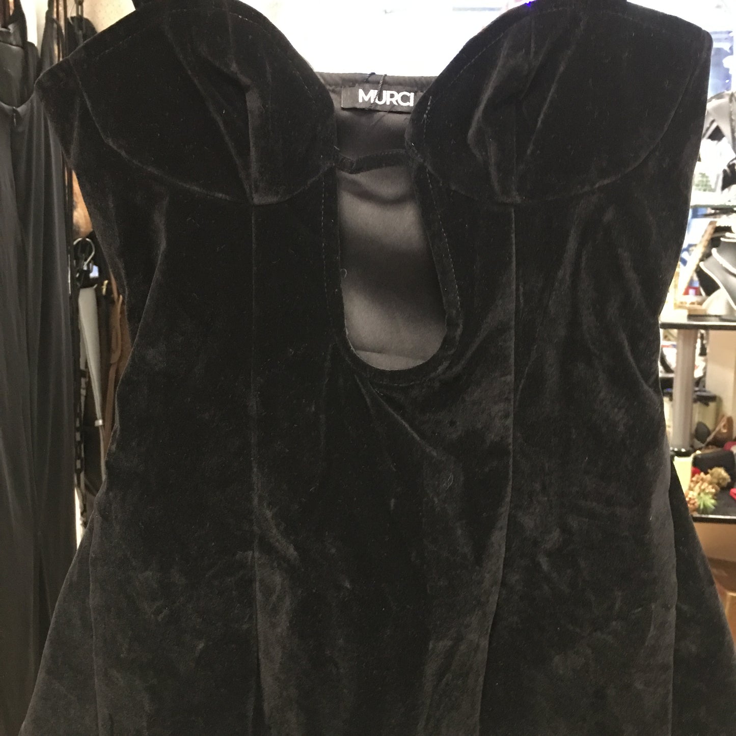 Murci Velvet Bustier Dress