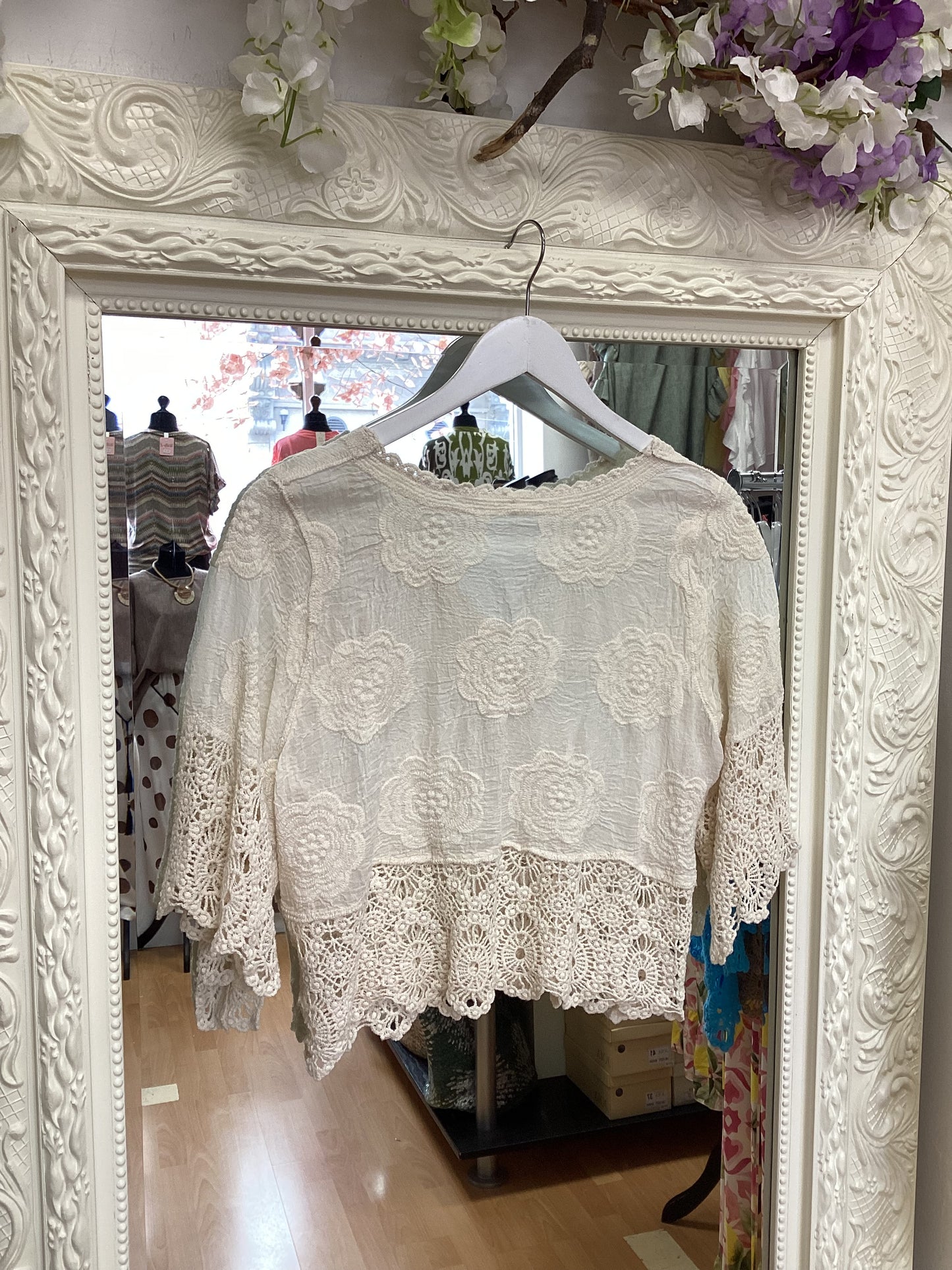 Jasmine crochet tops