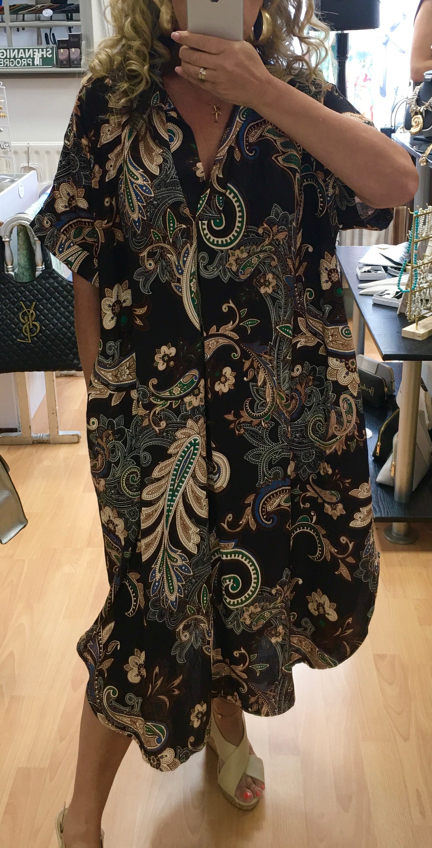 Florence paisley dress