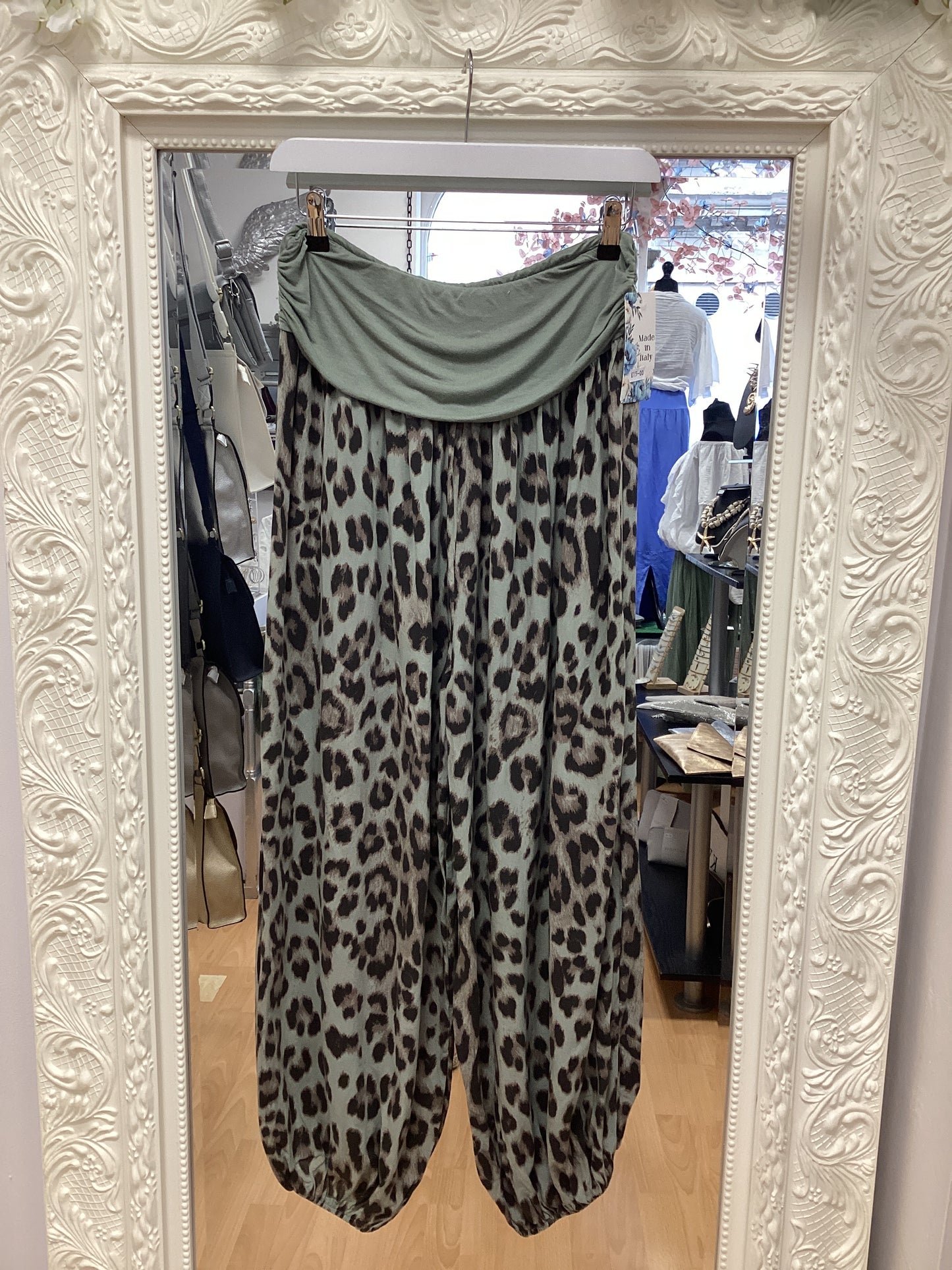 Hallie harem trousers