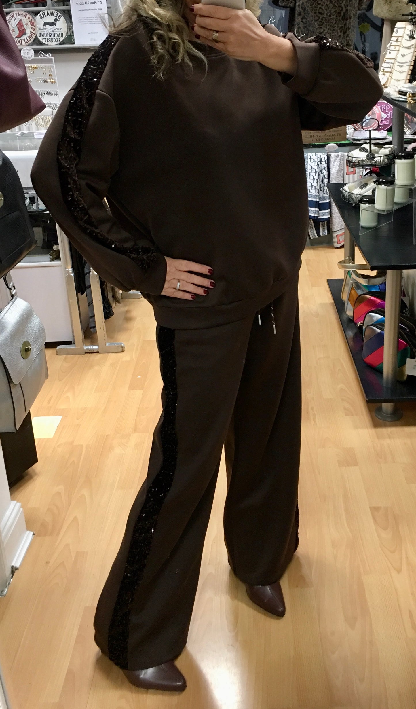 Sapphire trouser set