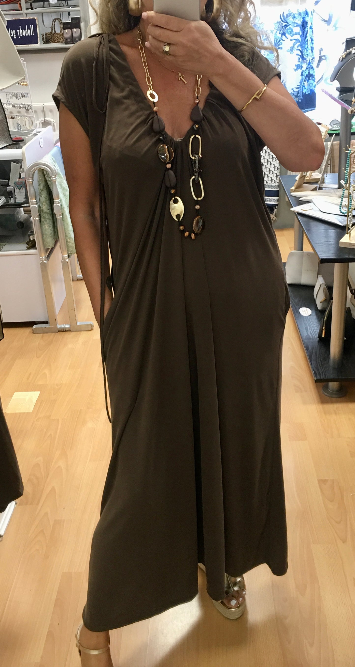 Talia ruched dress