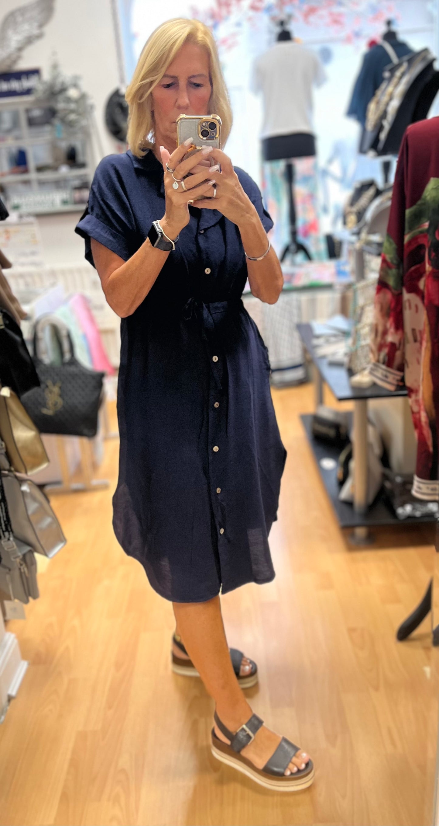 Imogen shirt dress