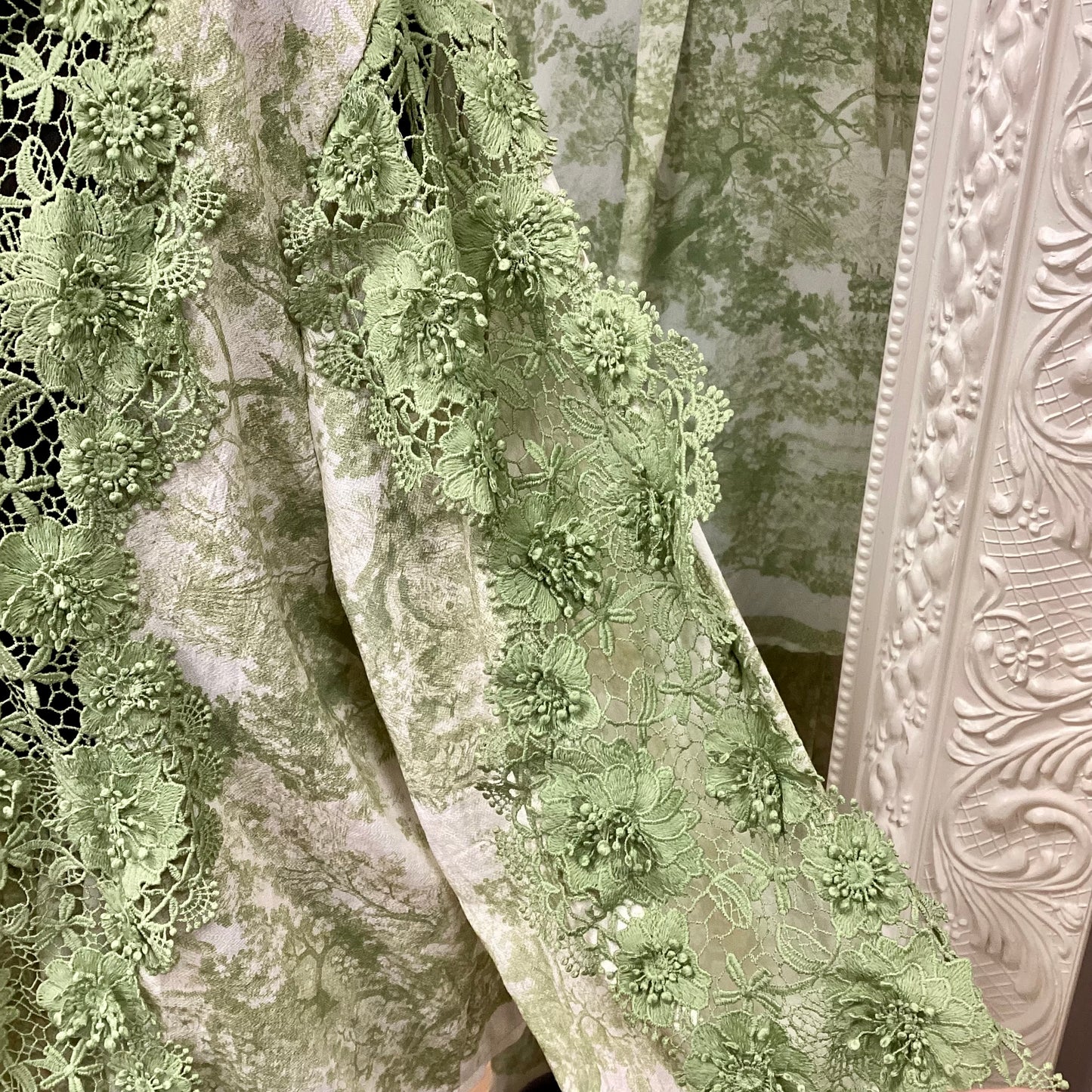 Lace trouser set