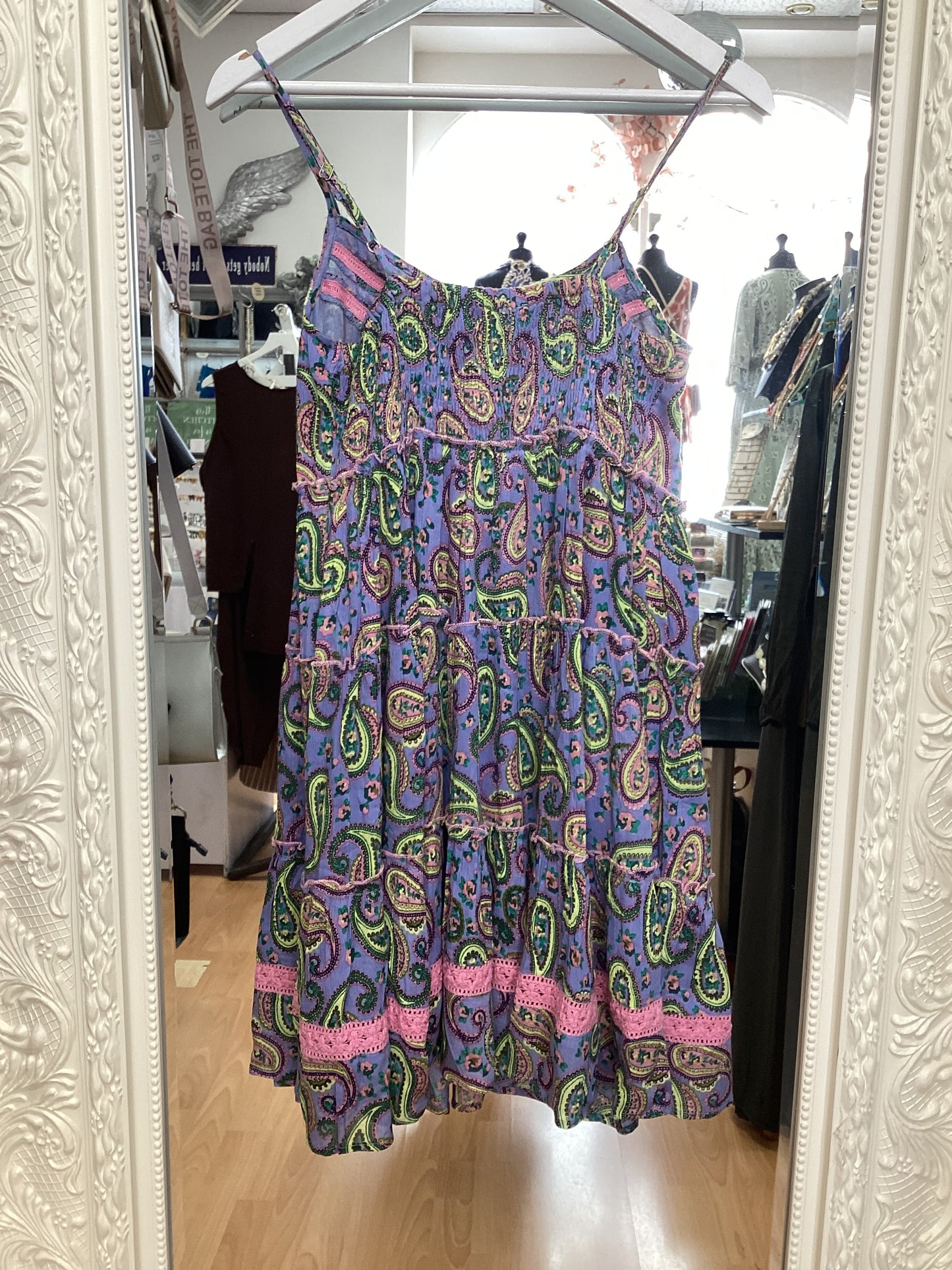 NJC Kitsch & Pop Tiered dress NJC33 - size S