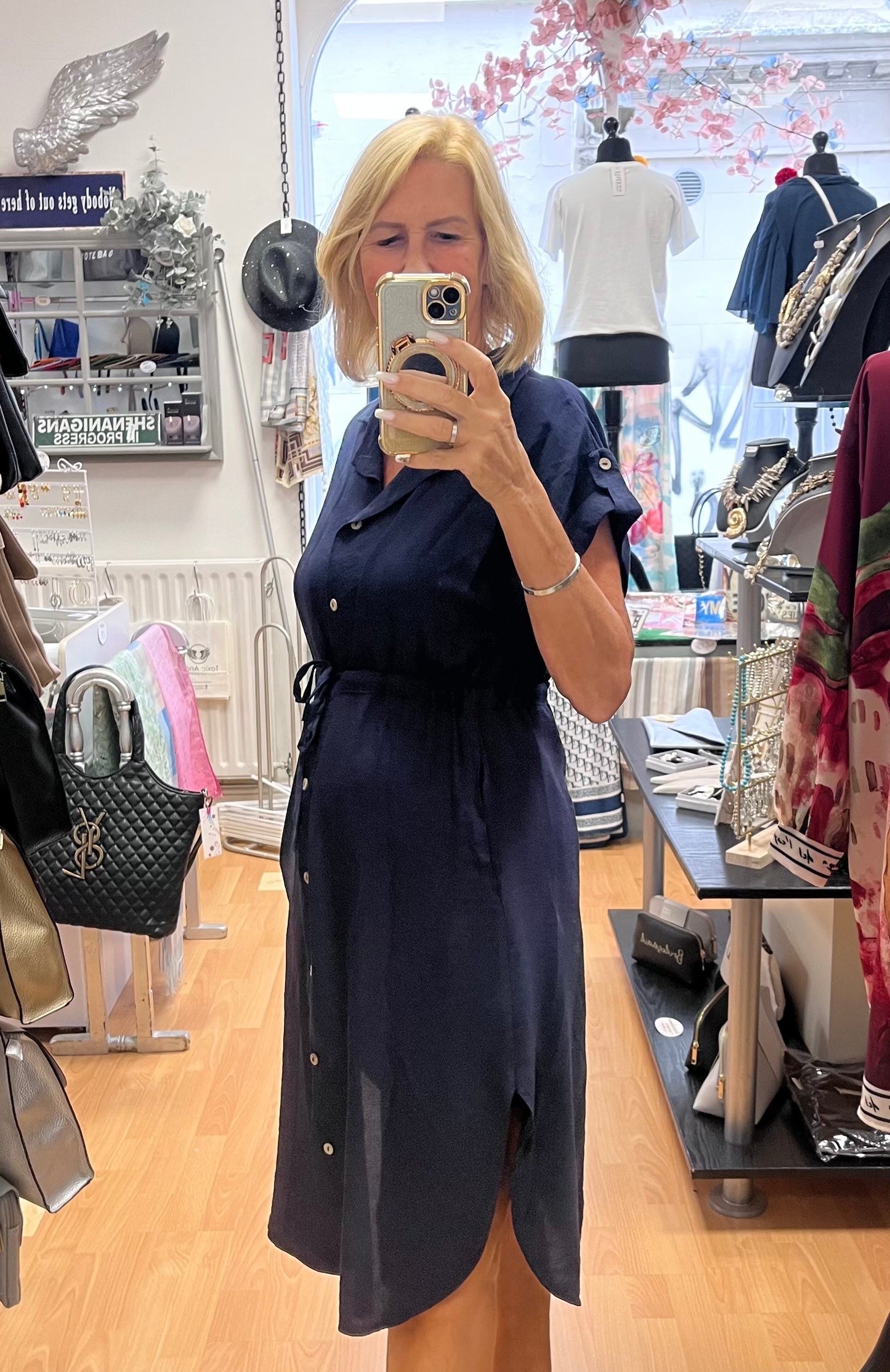 Imogen shirt dress