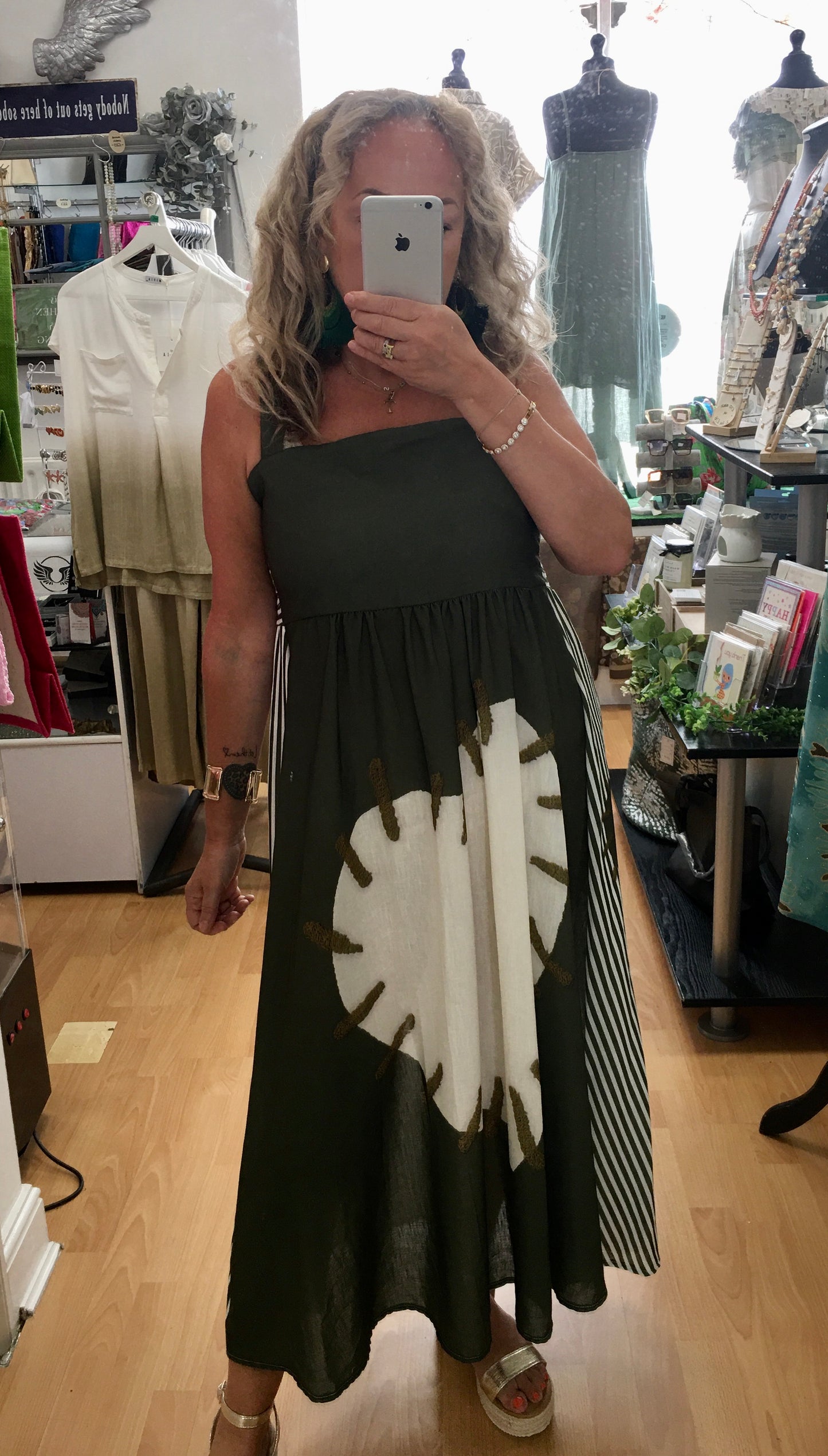 Noa Linen Mix Dress