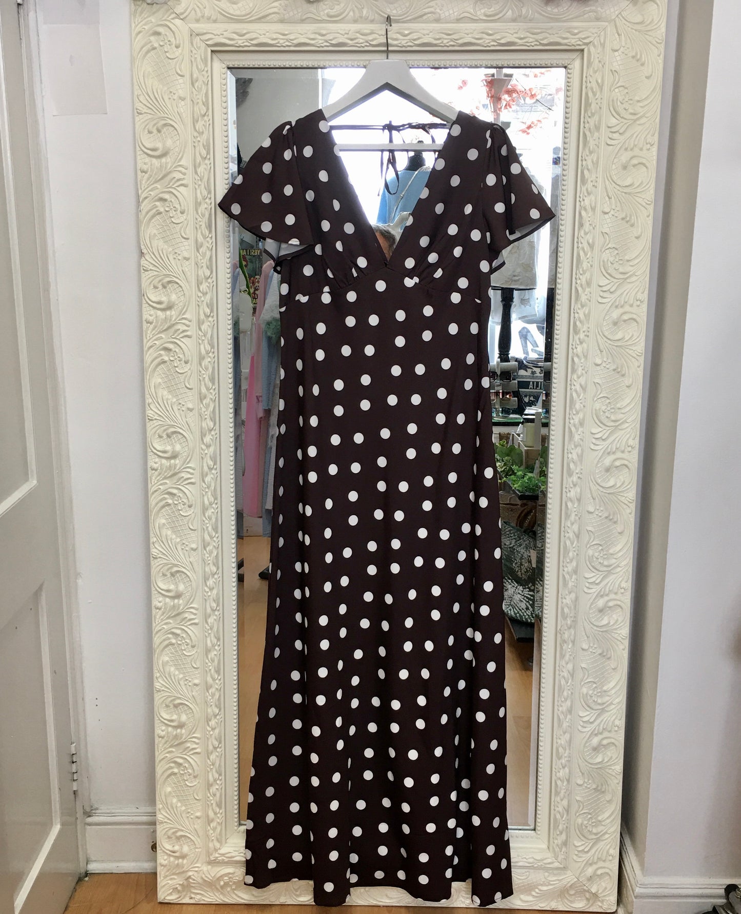 Briony polka dot dress
