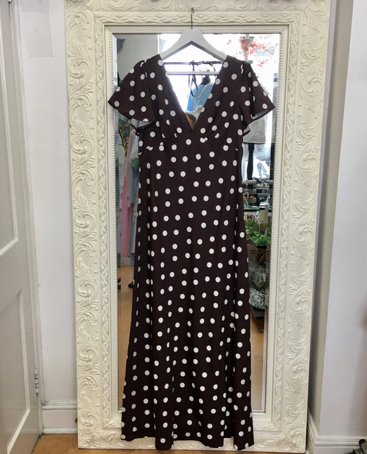 Briony polka dot dress