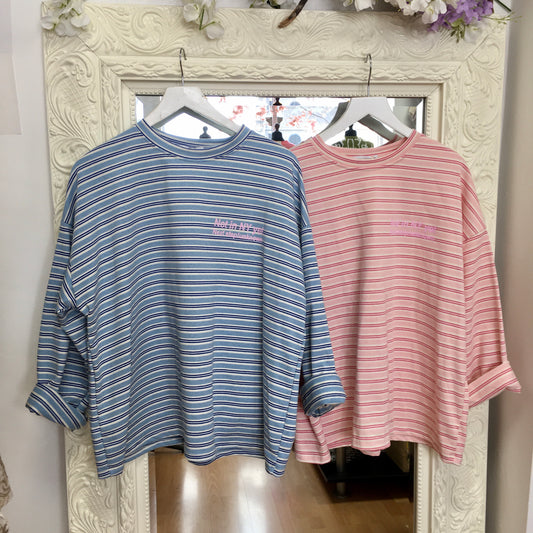 Reese stripey tops