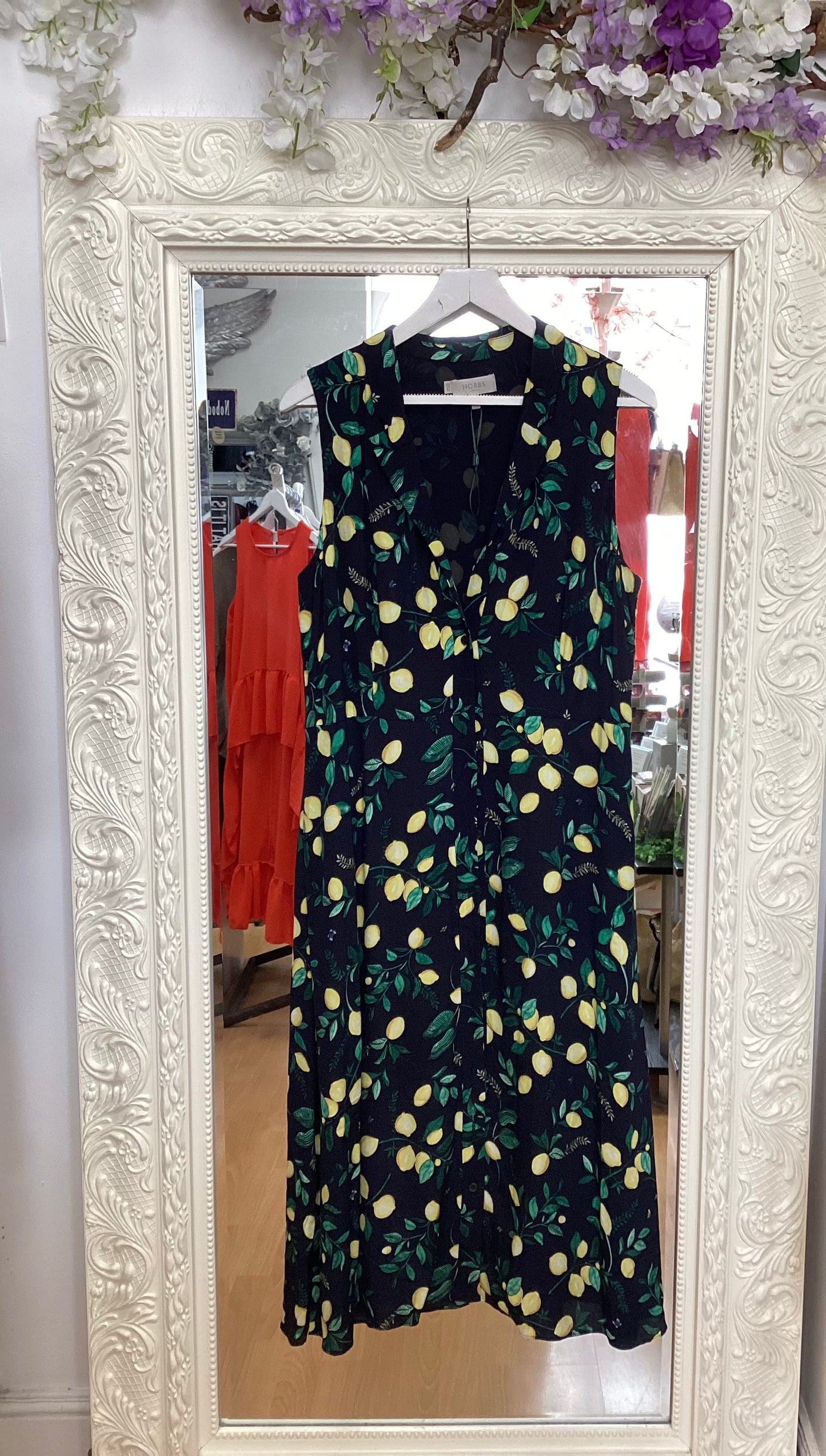 Hobbs lemon dress