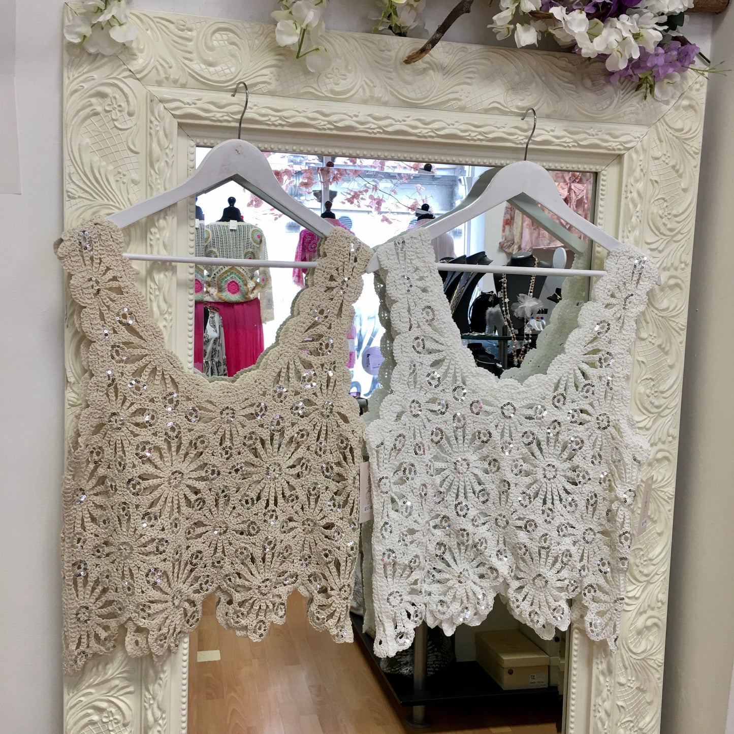 Ivy crochet vest