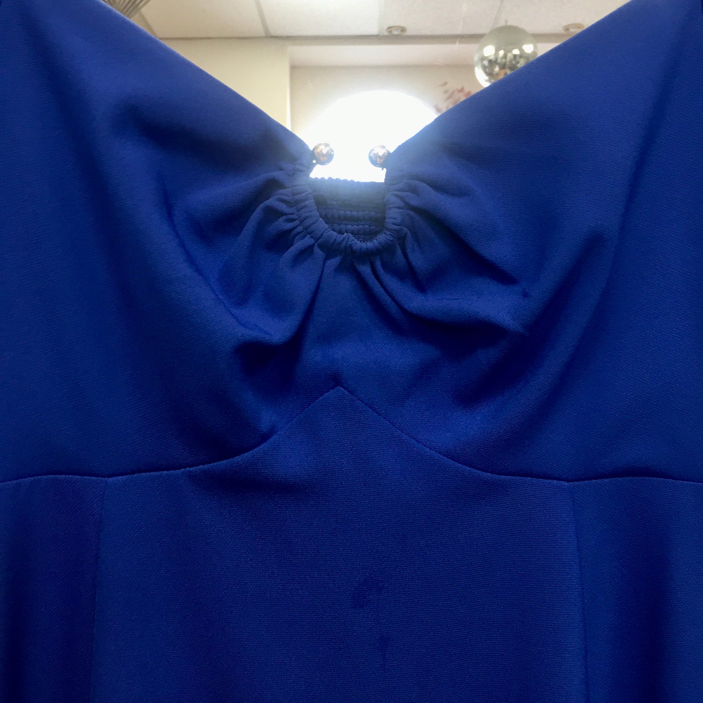 Corinna Bardot Blue Dress