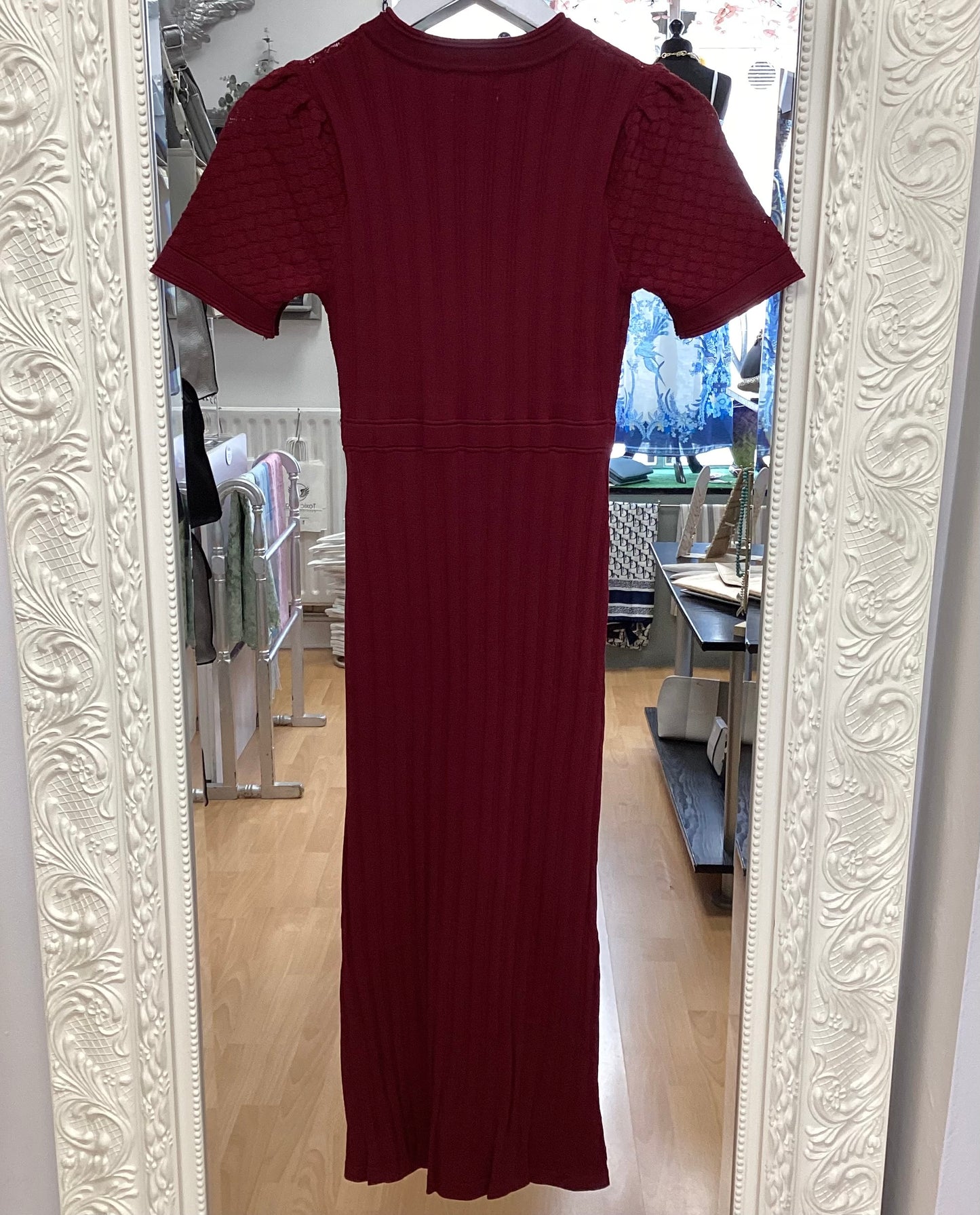 Autumn knitted dress