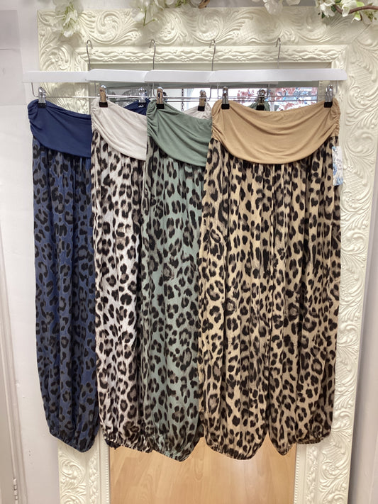 Hallie harem trousers