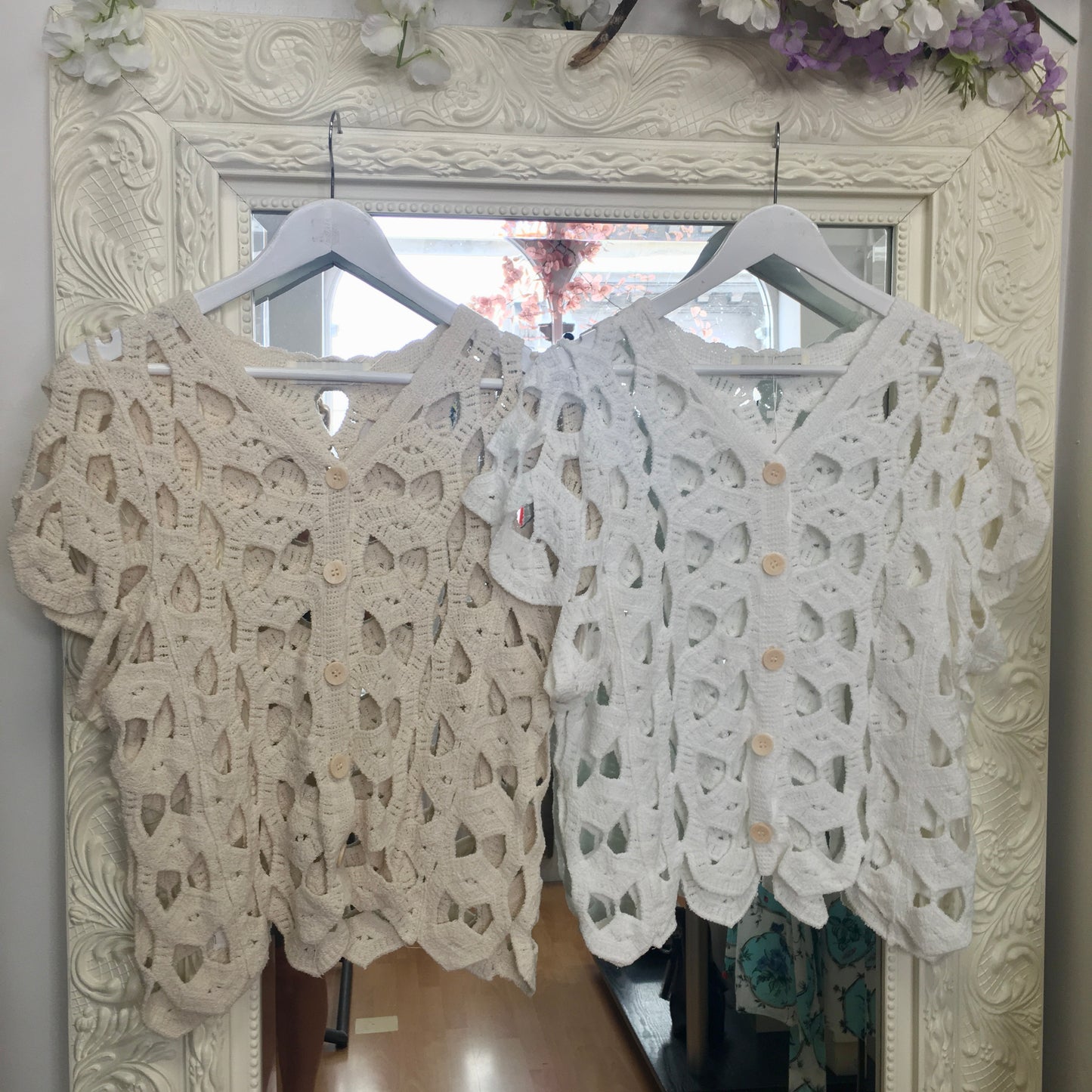Freya crochet cardigan