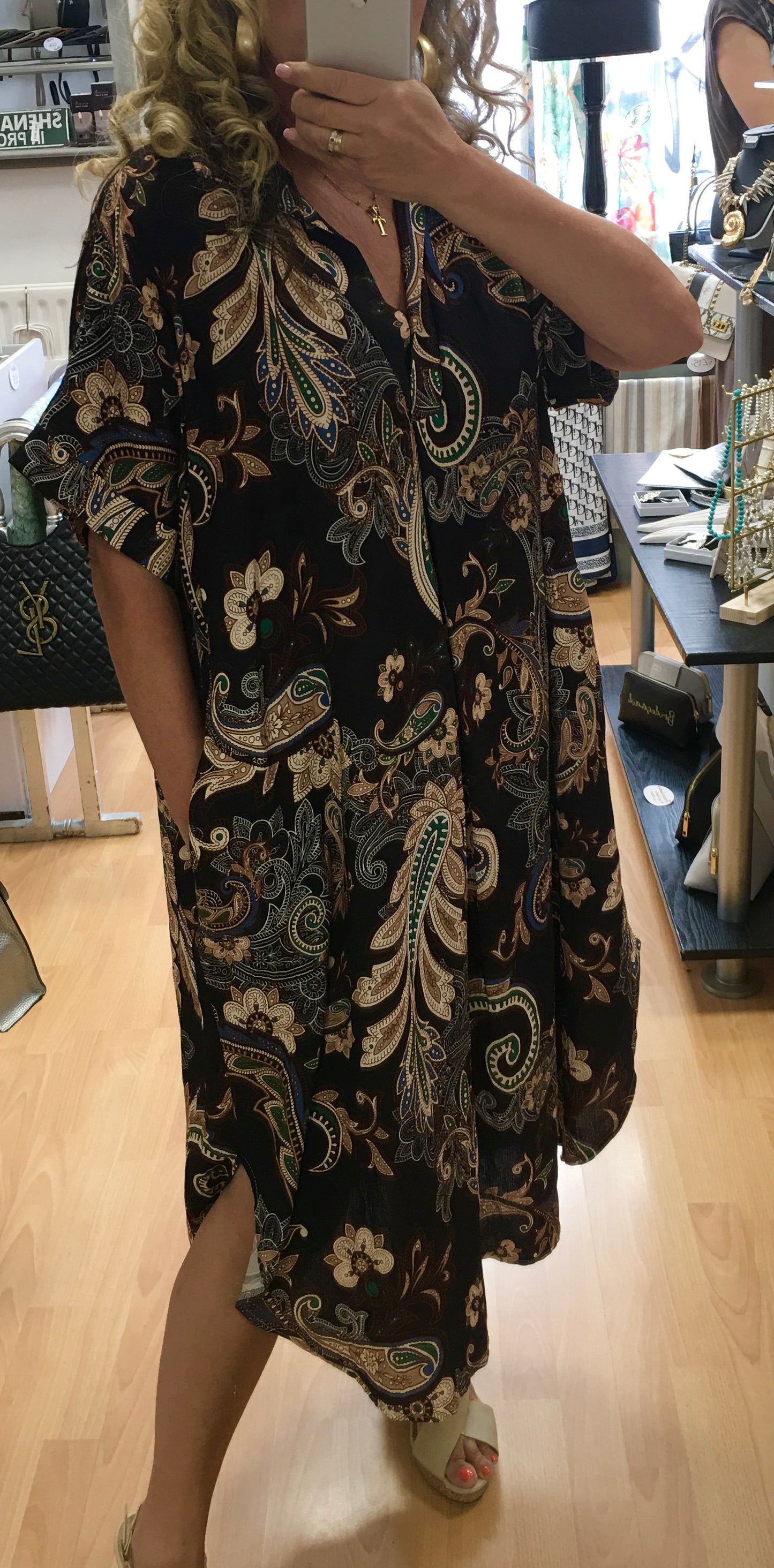 Florence paisley dress