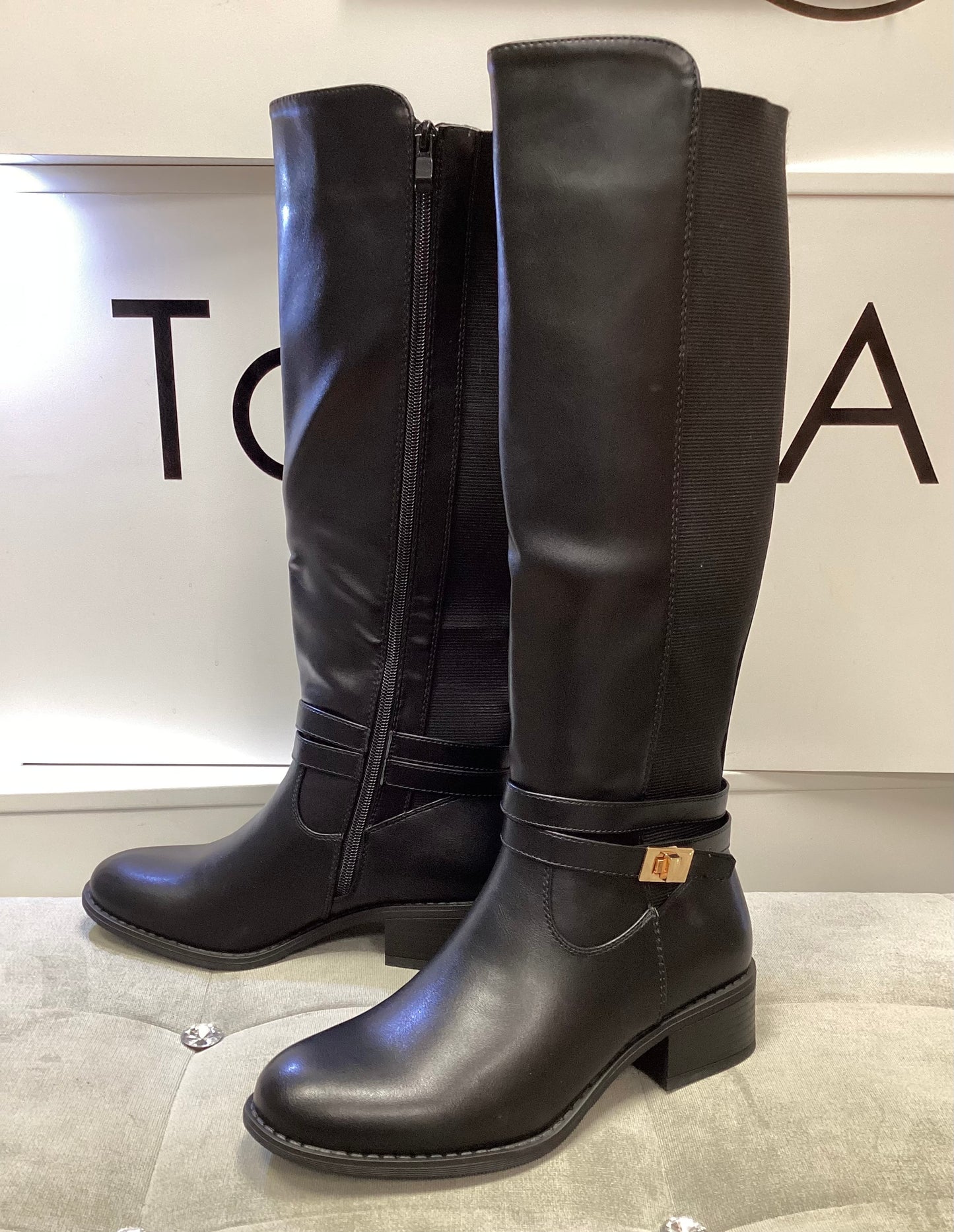 Daisy long boot