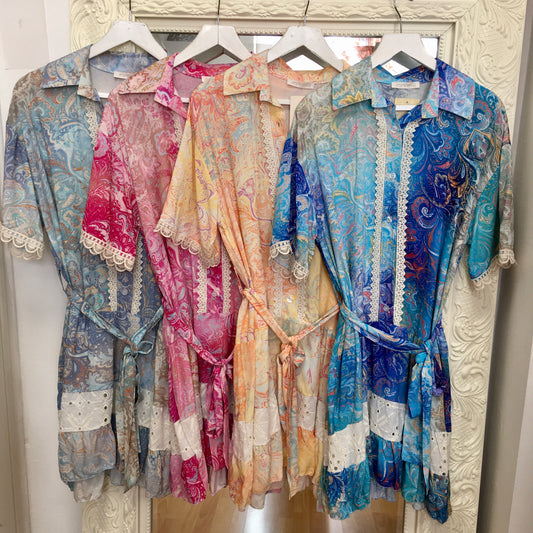 Flora paisley dress