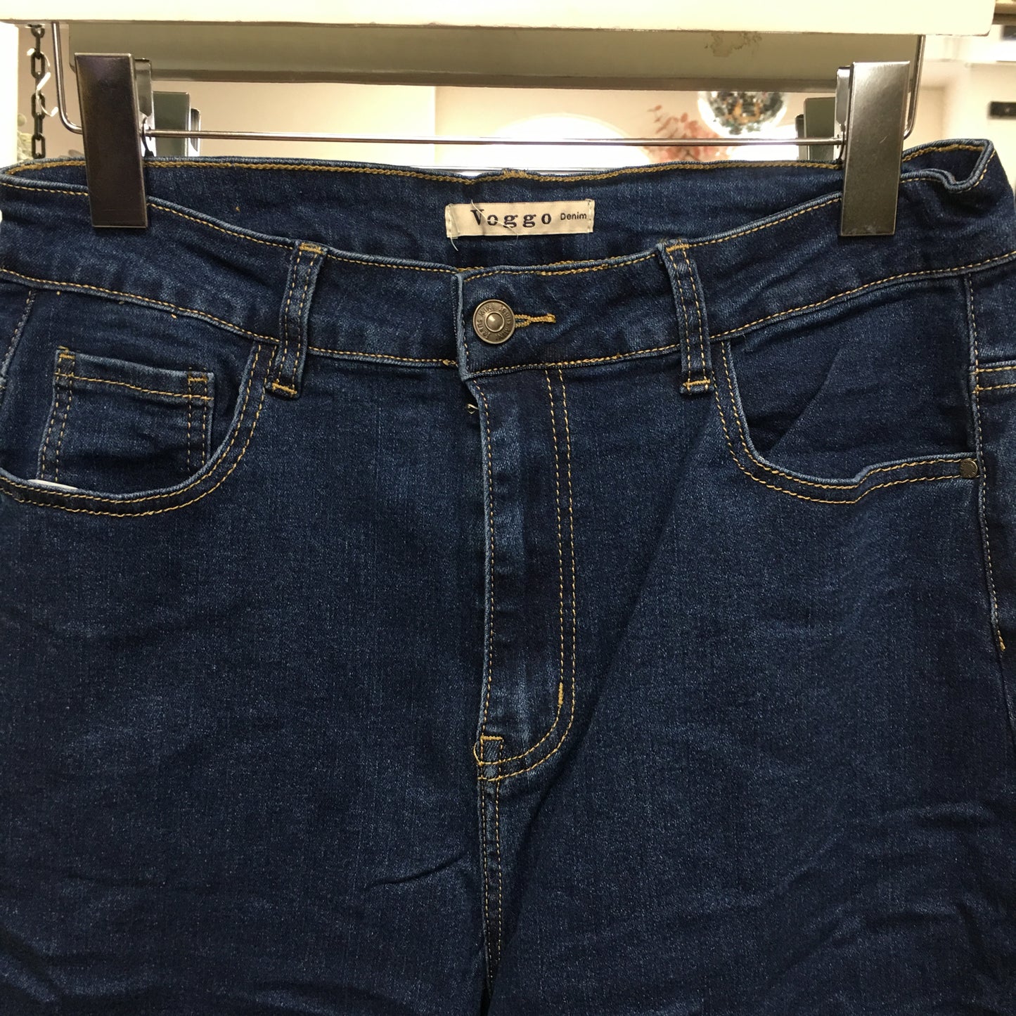 Tammy wide barrel indigo jeans