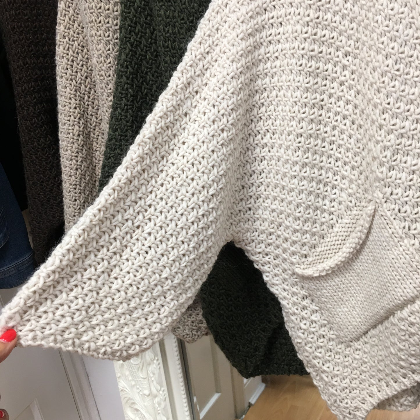 Isla loose knit cardigan
