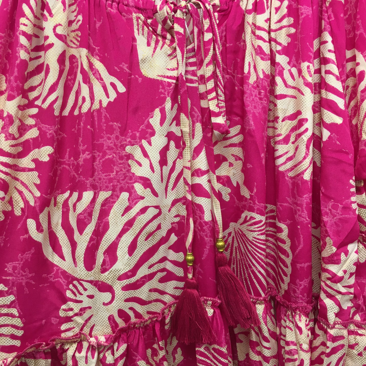 Coral dress