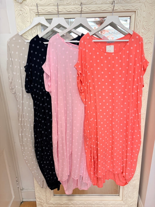 Iris spotty dress