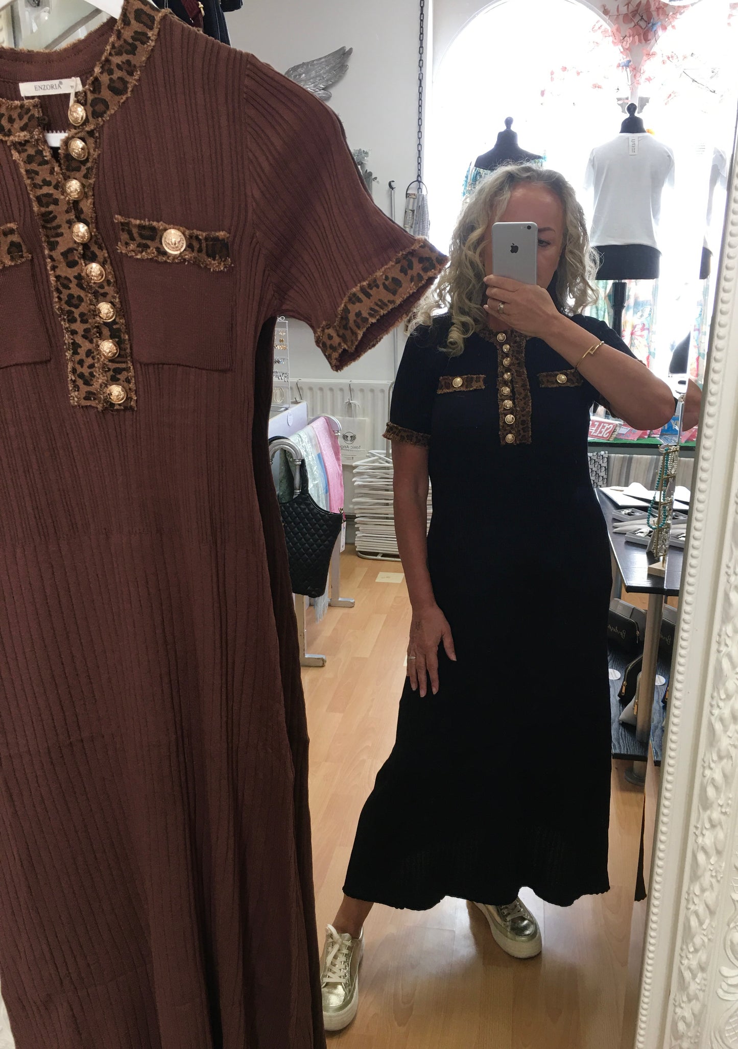 Jasmine knitted dress