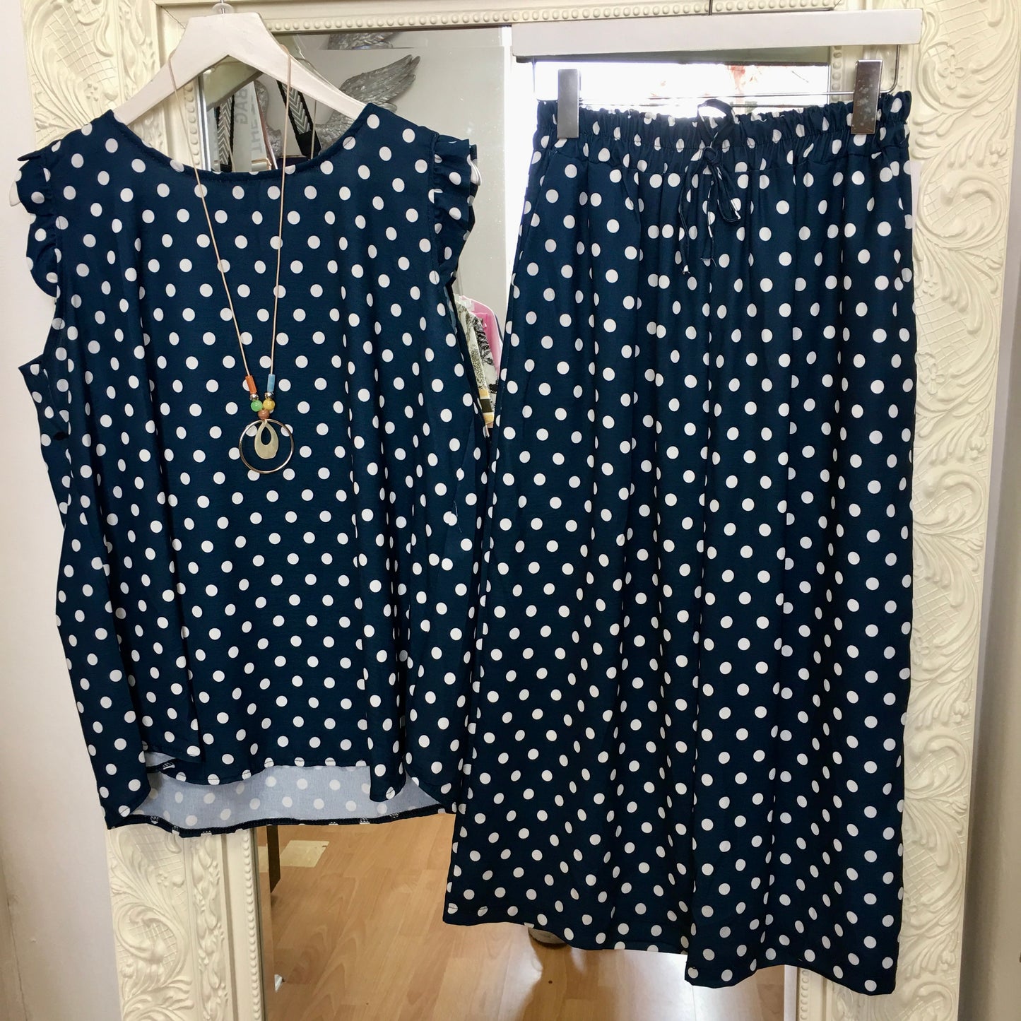 Marlo polka dot Co ord