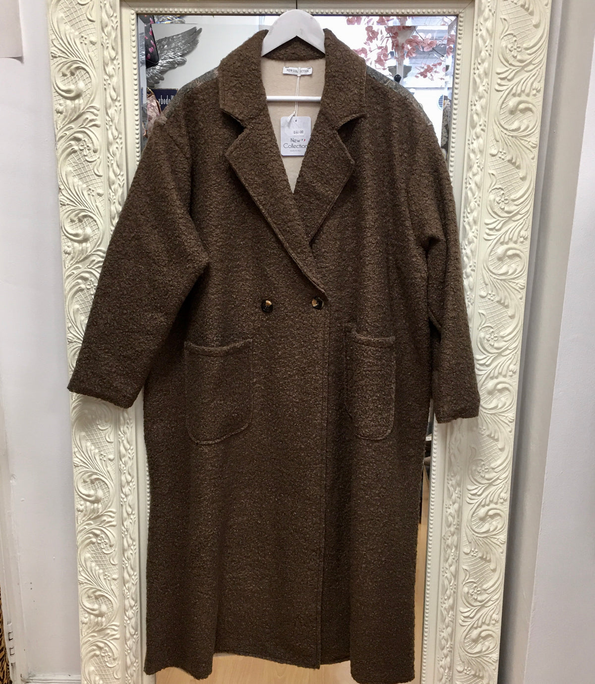 Josephine boucle rock & roll coat