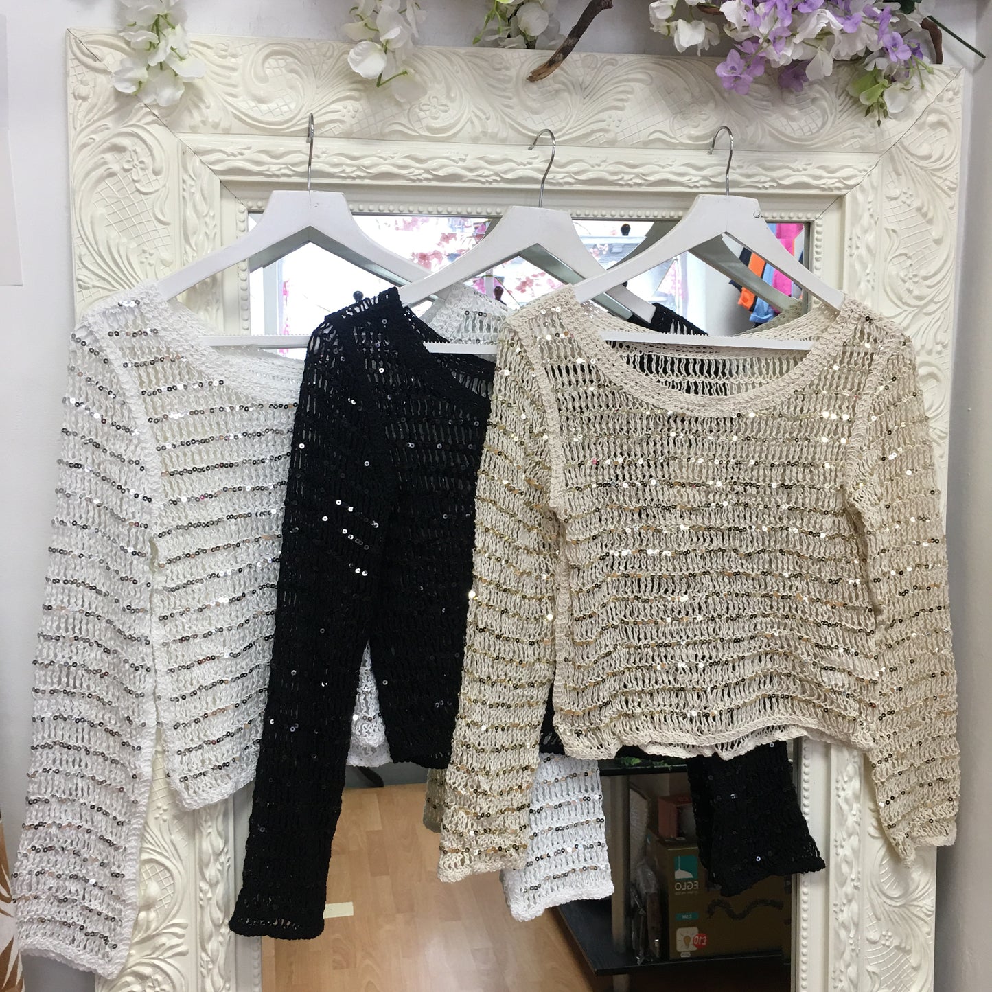 Angel crochet jumper