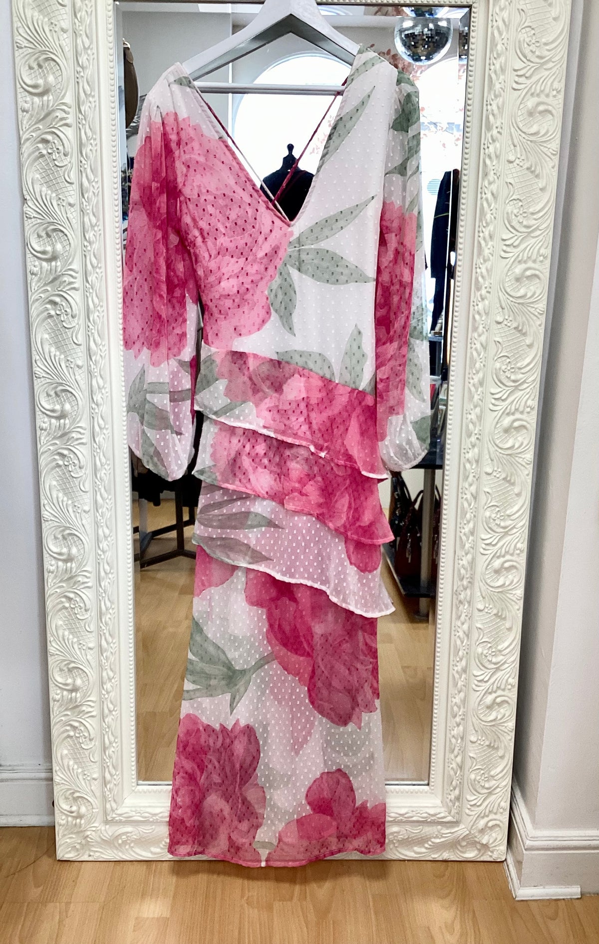 BOOHOO floral maxi dress