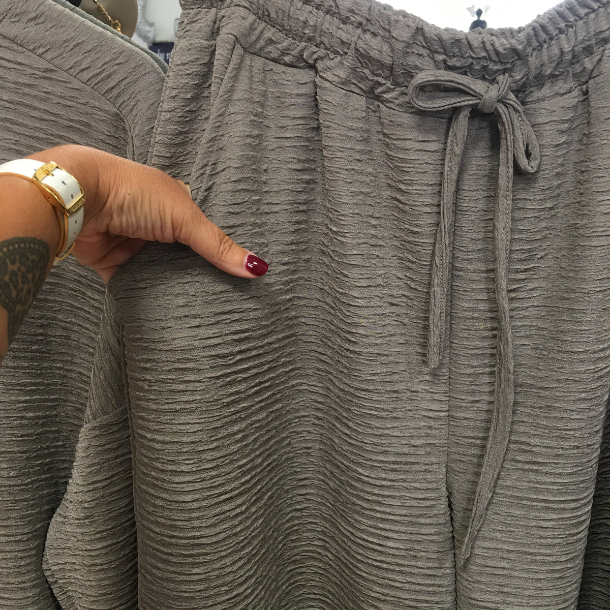 Mia cuffed bottom Co ord
