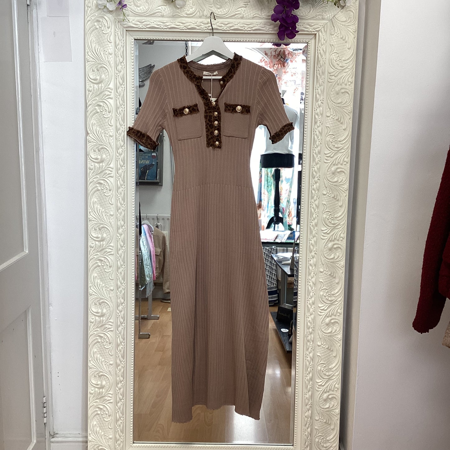 Jasmine knitted dress